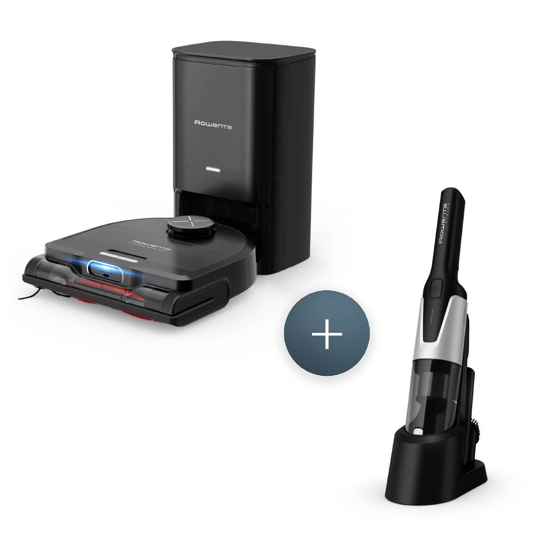 Пакет Прахосмукачка робот X-Plorer Serie 220+ с ръчна прахосмукачка X-Touch