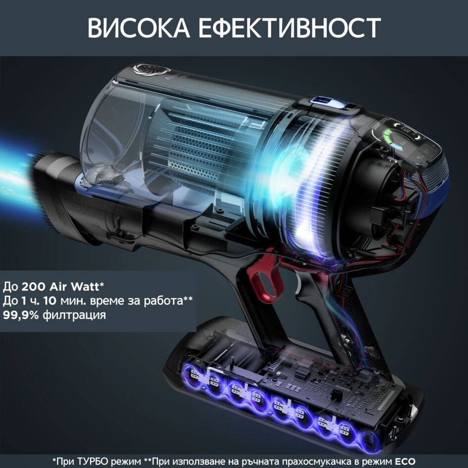 X-Force Flex 14.60 Aqua, Многофункционална прахосмукачка, до 200 Air Watts*