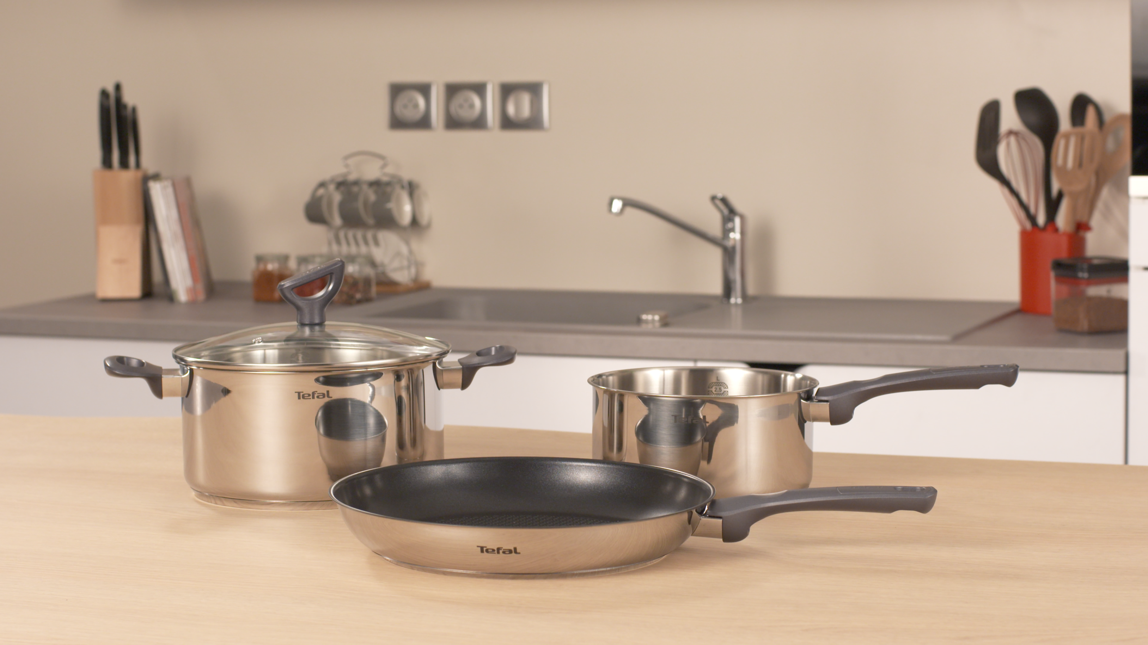 Daily Cook, Тиган 26см G7300555, Индукция, Неръждаема Стомана