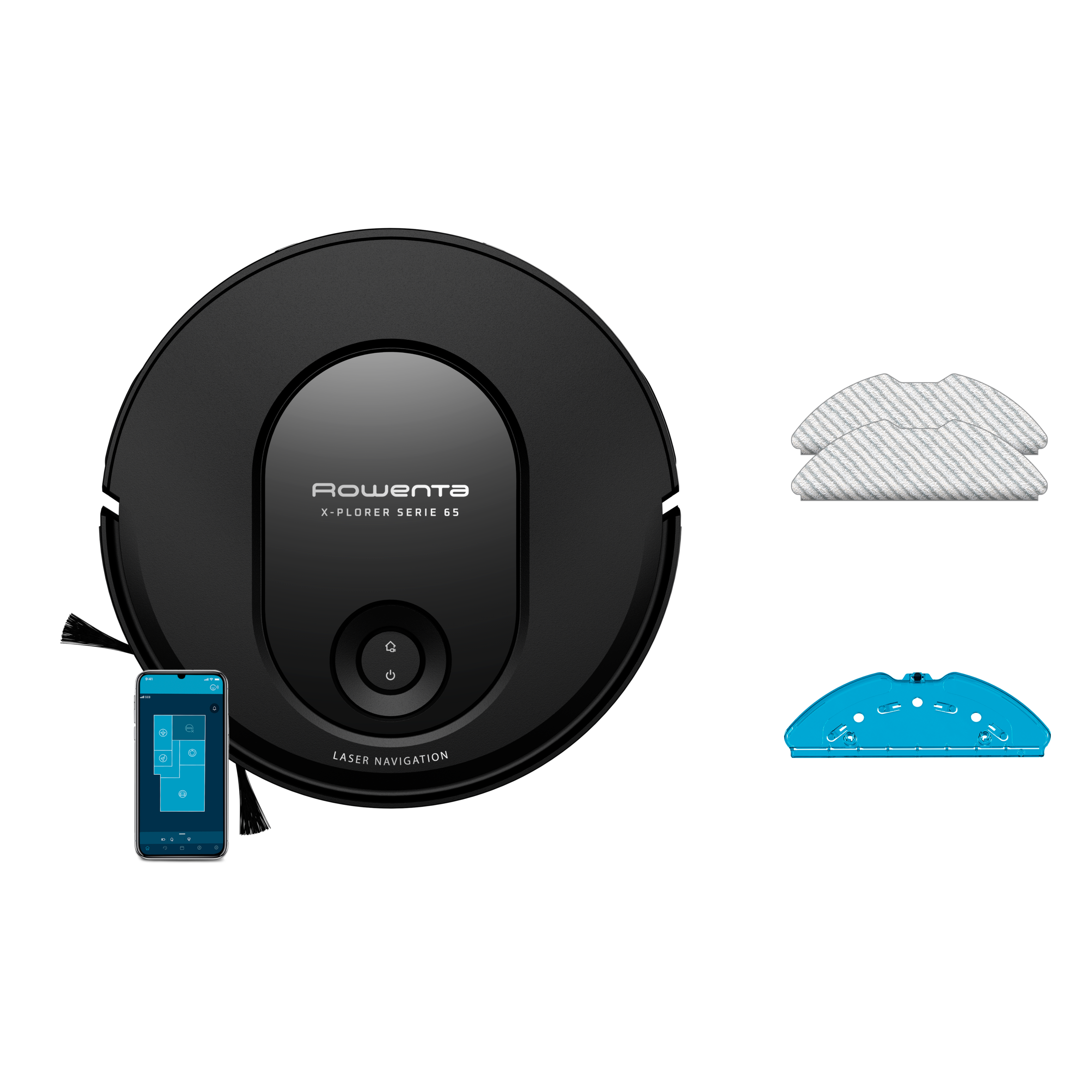 X-PLORER Serie 65, прахосмукачка робот, методично почистване