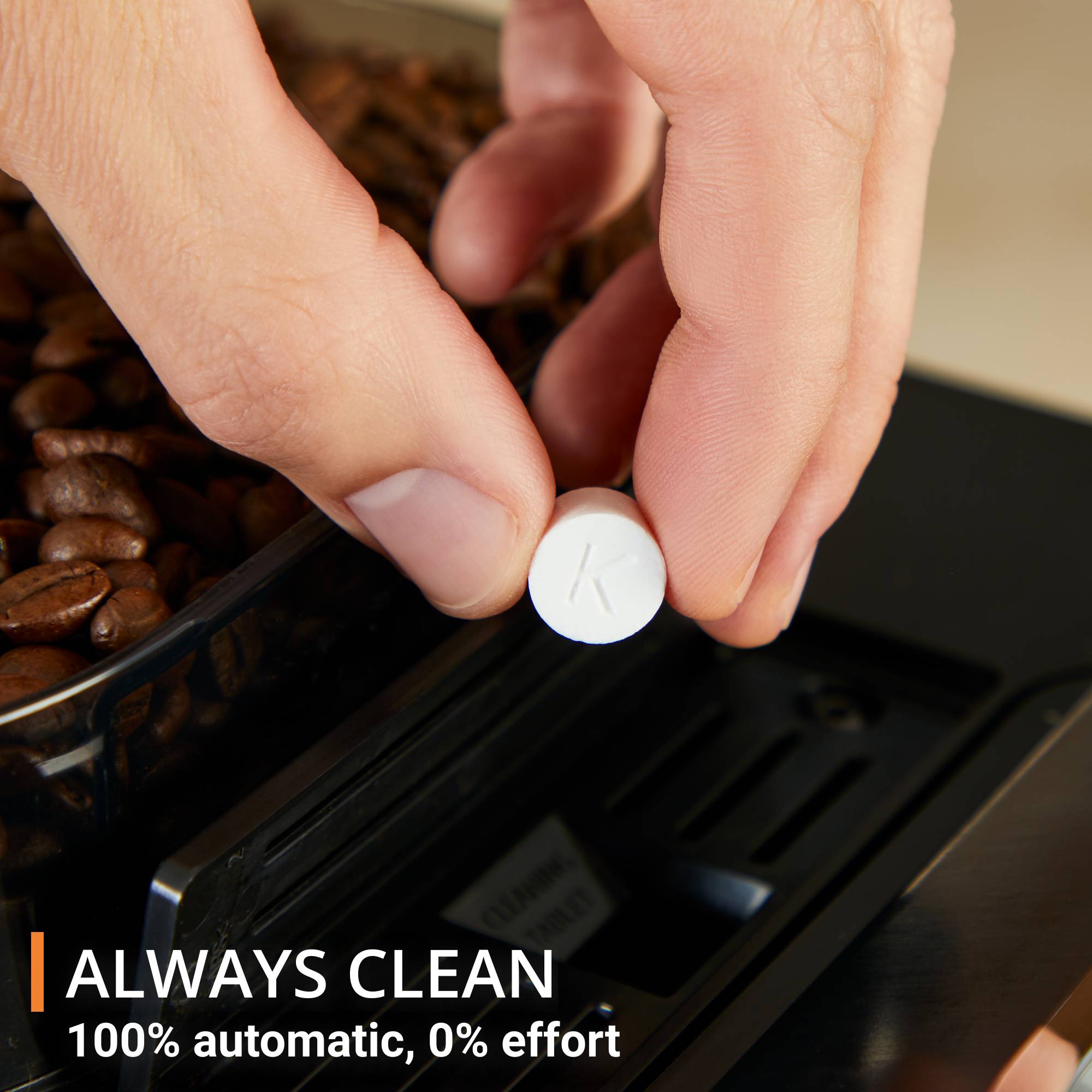 Evidence Hot & Cold, Кафеавтомат, 18 възможности за топли и студени напитки