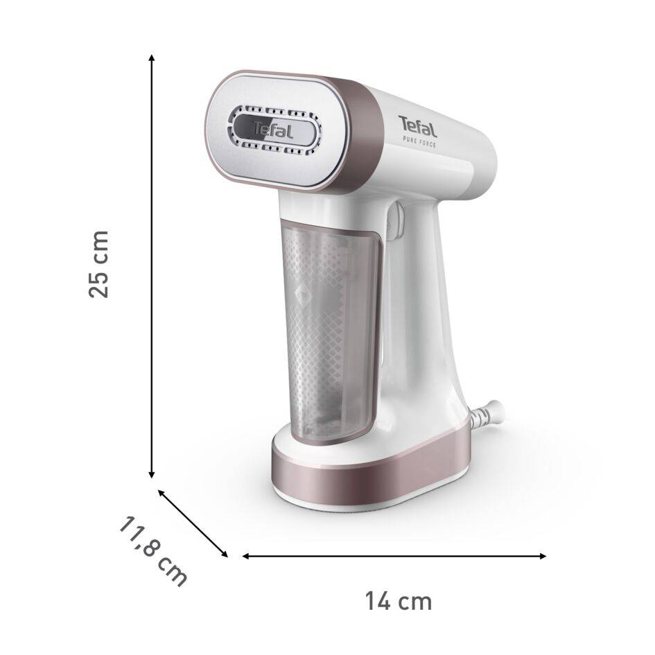 Pure Force, Garment Steamer, 2-in-1 Steaming and Ironing