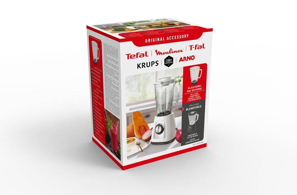 Комплект стъклена кана за блендер XF424000