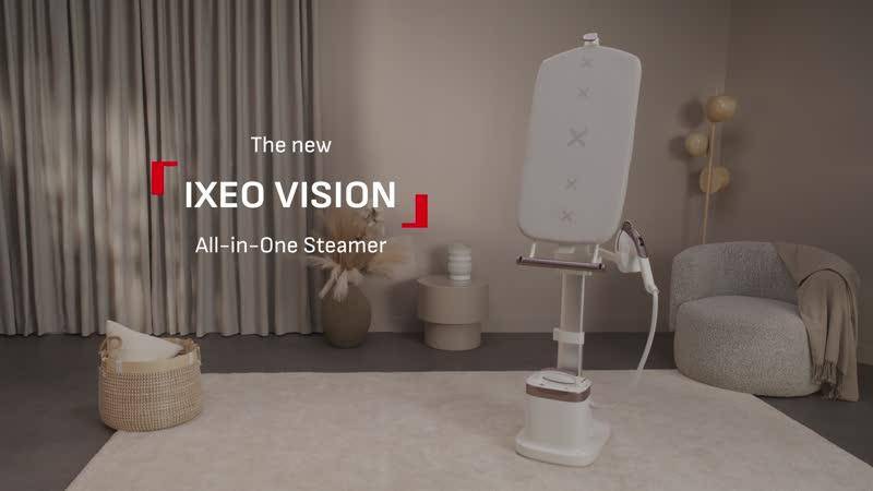 Многофункционален уред за гладене с пара IXEO Vision, решение "всичко в едно", няколко позиции на дъската