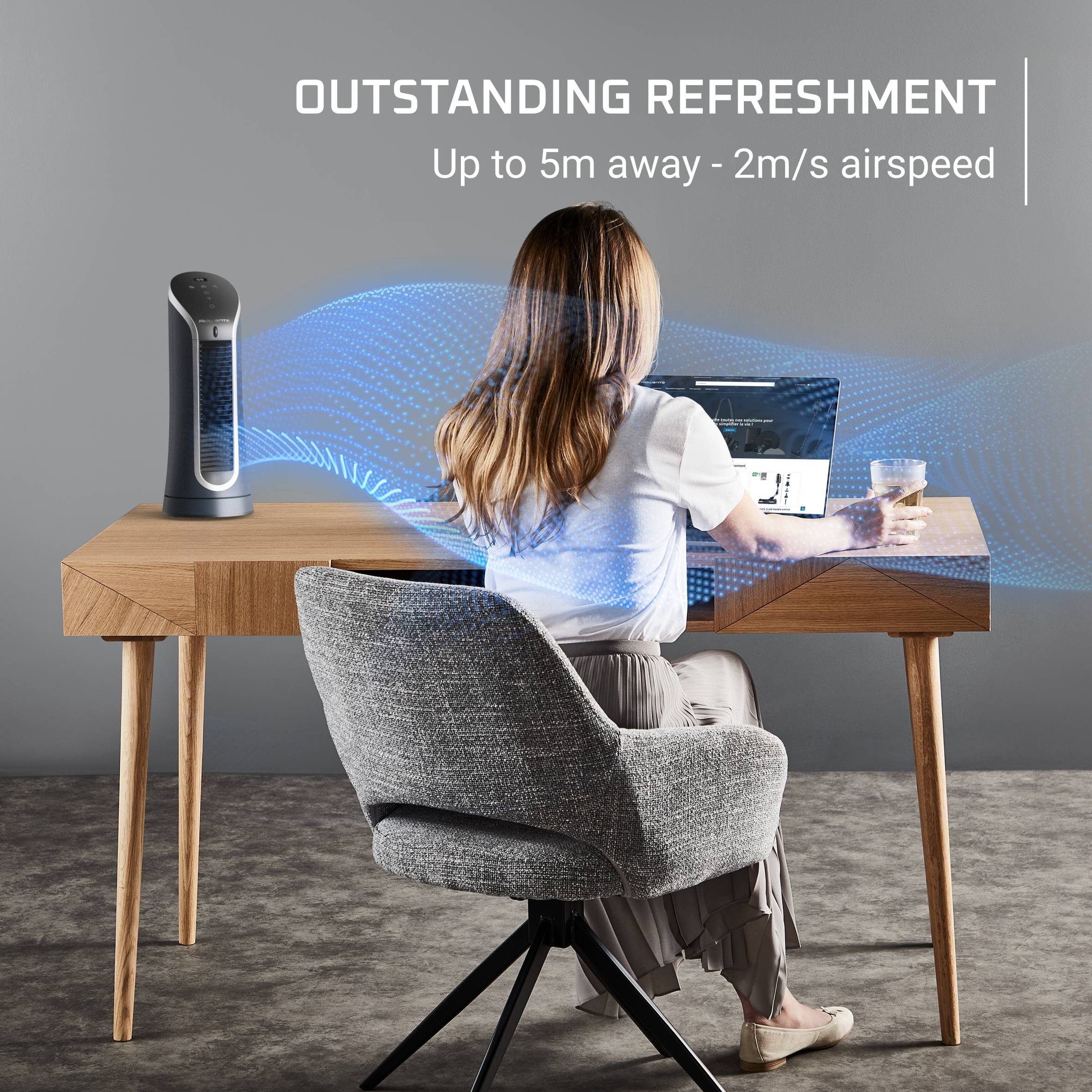 Вентилатор Eole Compact, Outstanding Refreshment, Silent Comfort