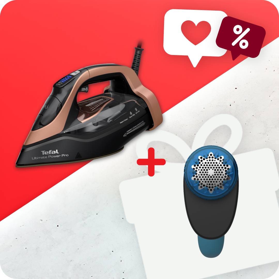 Пакет Ютия Ultimate Power Pro, 3200 W мощност и Пилинг за Дрехи JB1011E0