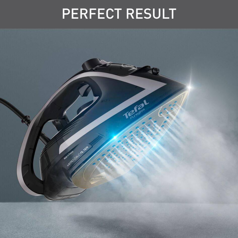 Puregliss, Ютия FV8062, 3000 W, 280 г/мин, Durilium Airglide AutoClean, Черно/Сиво