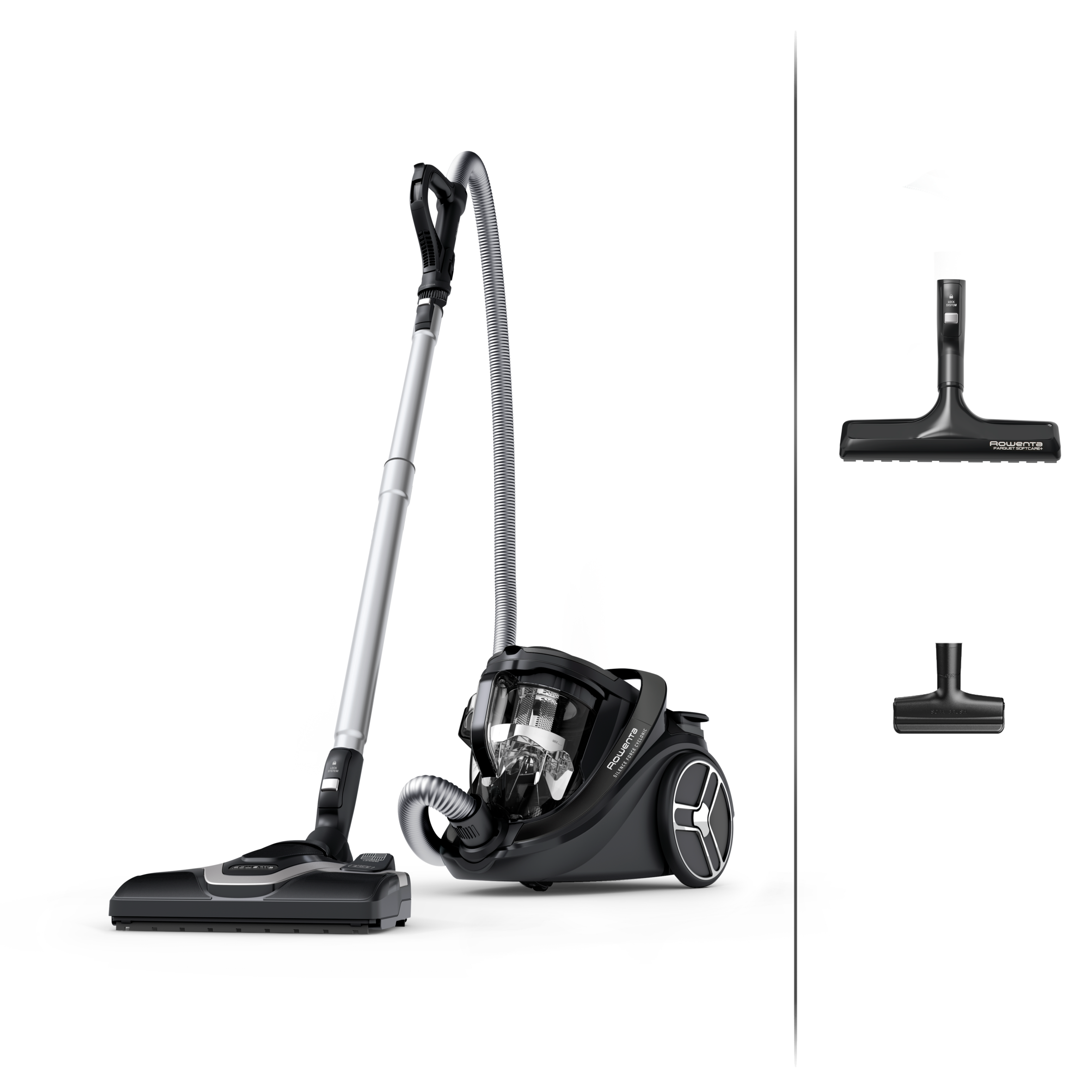 Прахосмукачка Rowenta Silence Force Cyclonic Effitech, Parquet RO7935EA