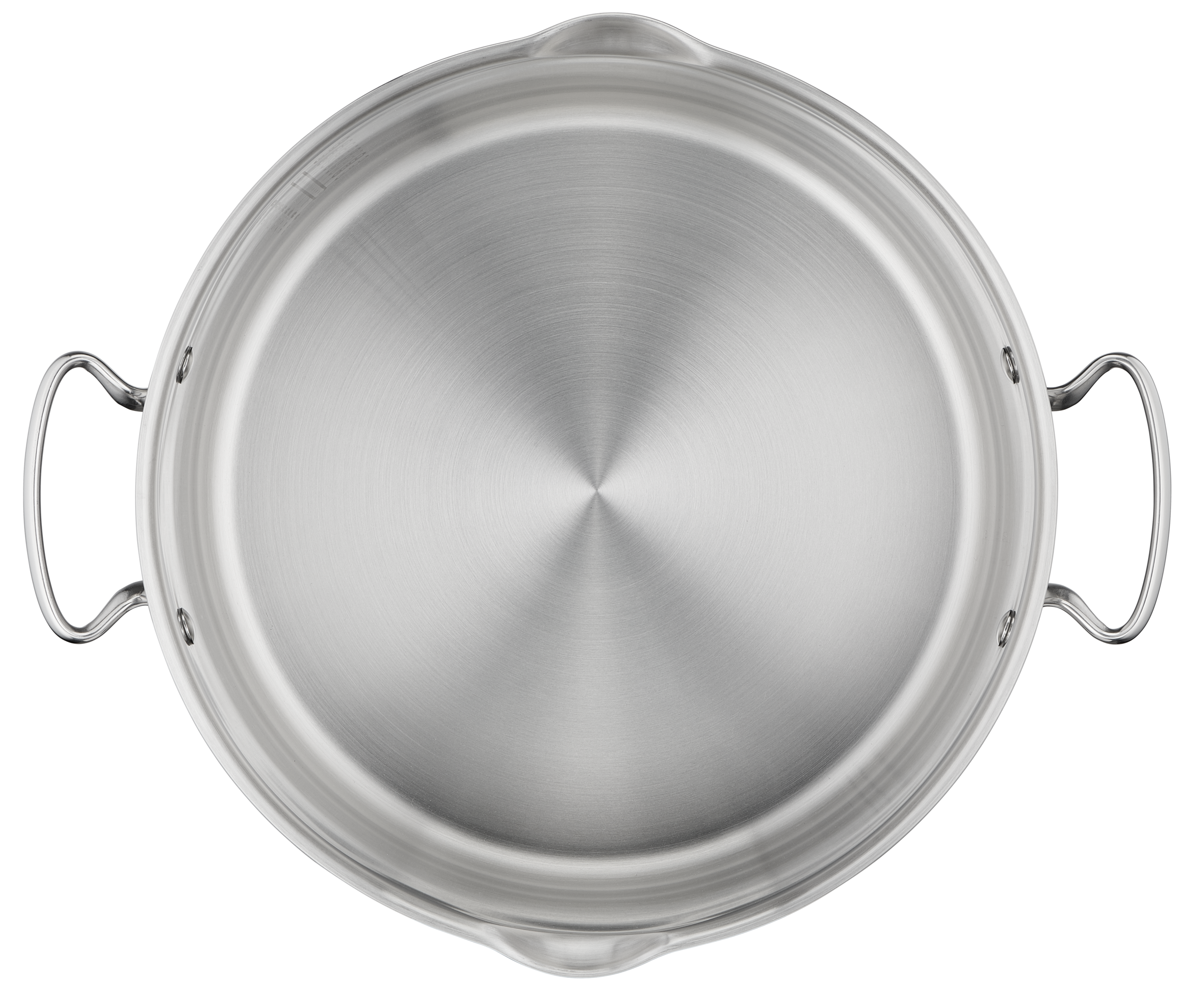 Комплект съдове за готвене Duetto+, 6 части, касерола 16 см с капак, тенджери 20/24 см с капаци, 10 години гаранция, неръждаема стомана