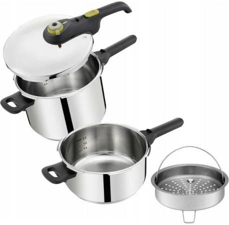 Secure 5 Neo, Тенджери под налягане P2544341, Комплект 4L + 6L