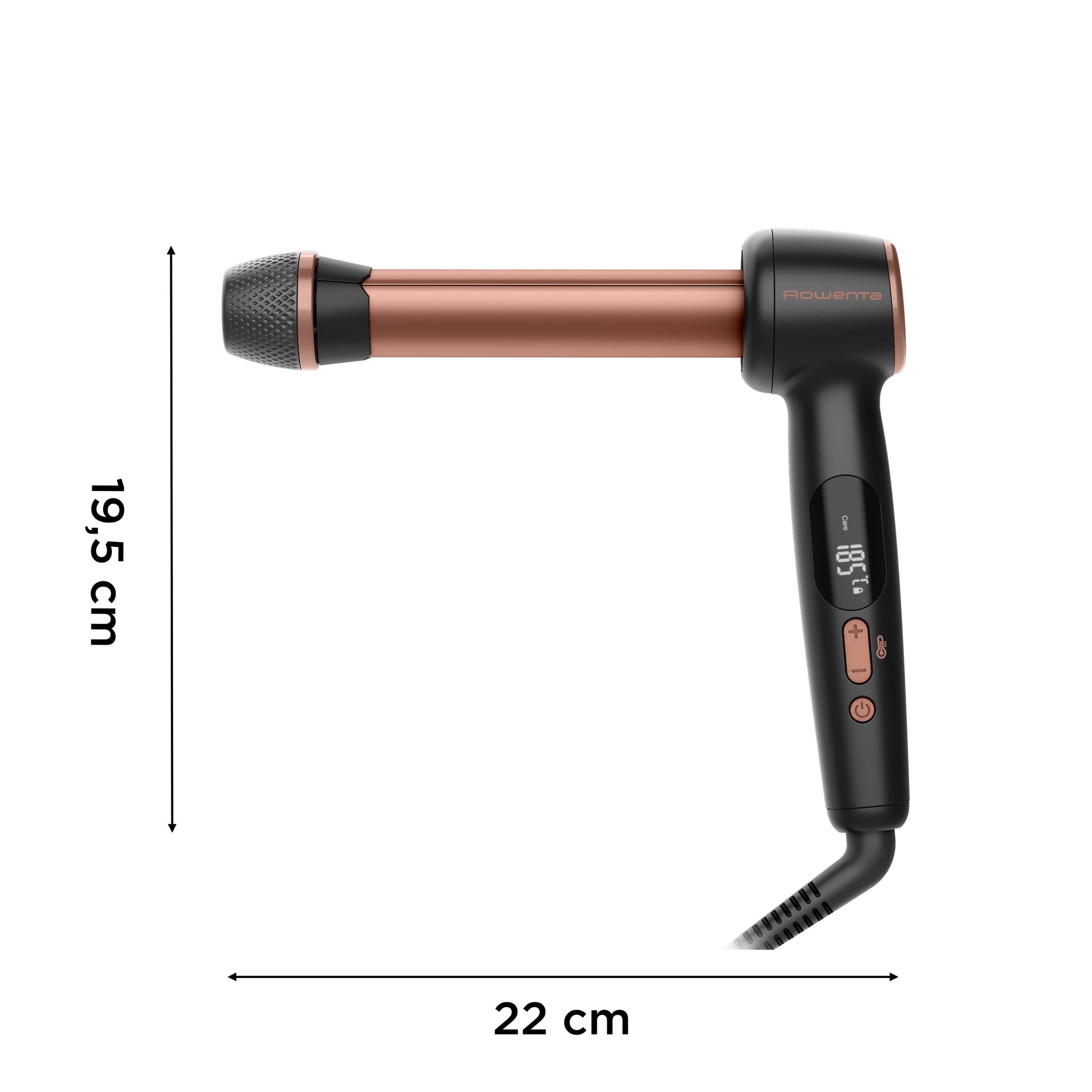 Маша за коса Twist Curl, L-образна, 3 размера на къдриците