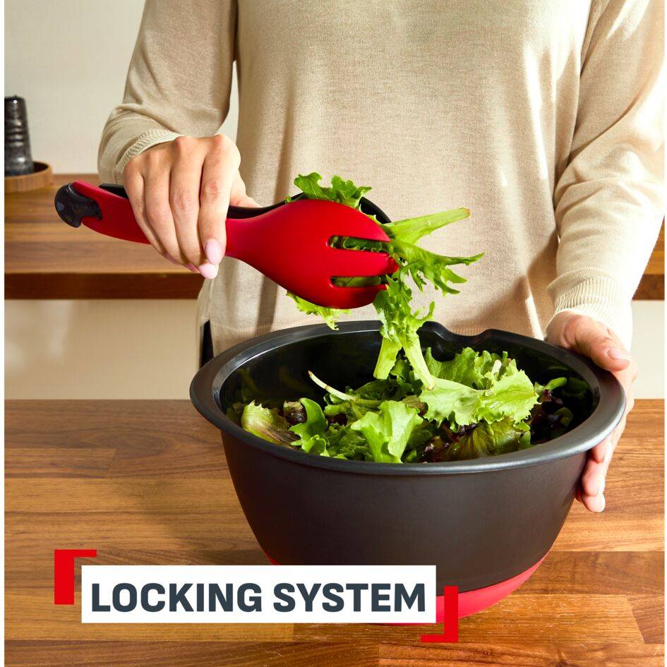 Tools Ingenio+, Salad tong, Robust, Stackable design