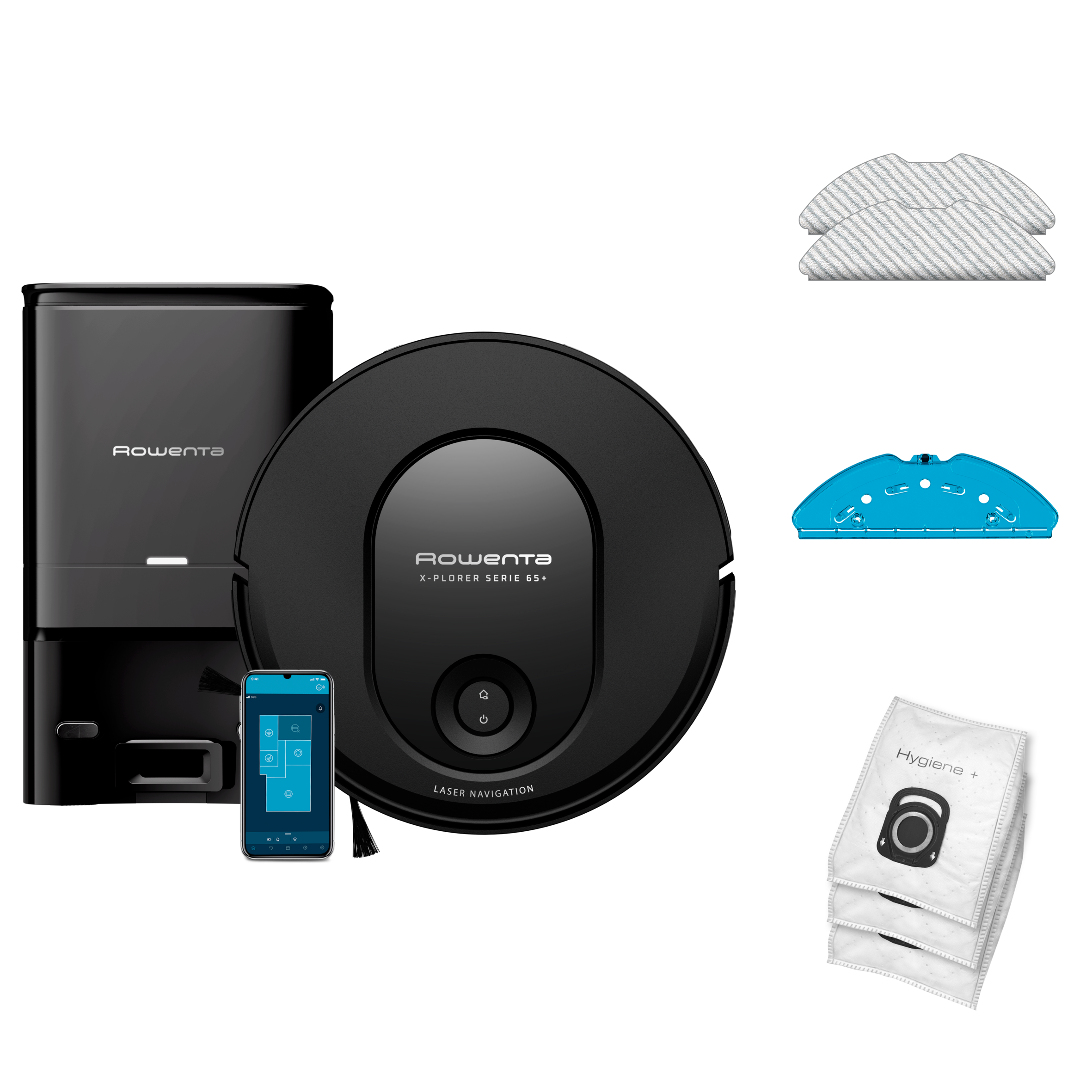 X-PLORER Serie 65+, прахосмукачка робот, методично почистване
