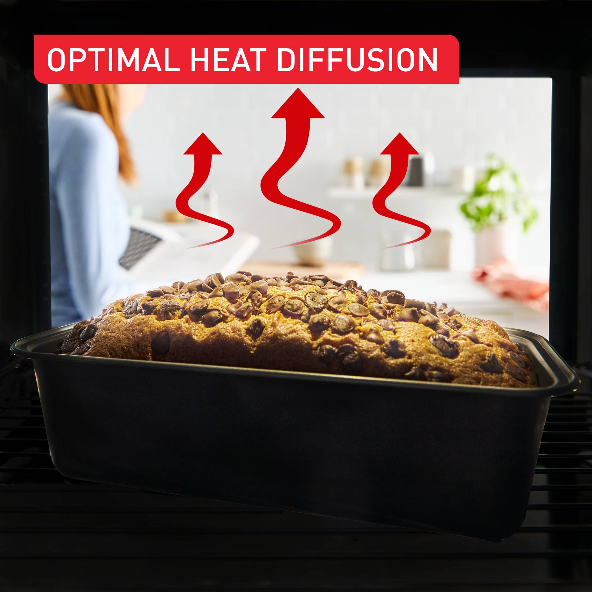 Форма за печива Easybake K122S504 за 12 бр. мъфини, размери 38 X 27 см