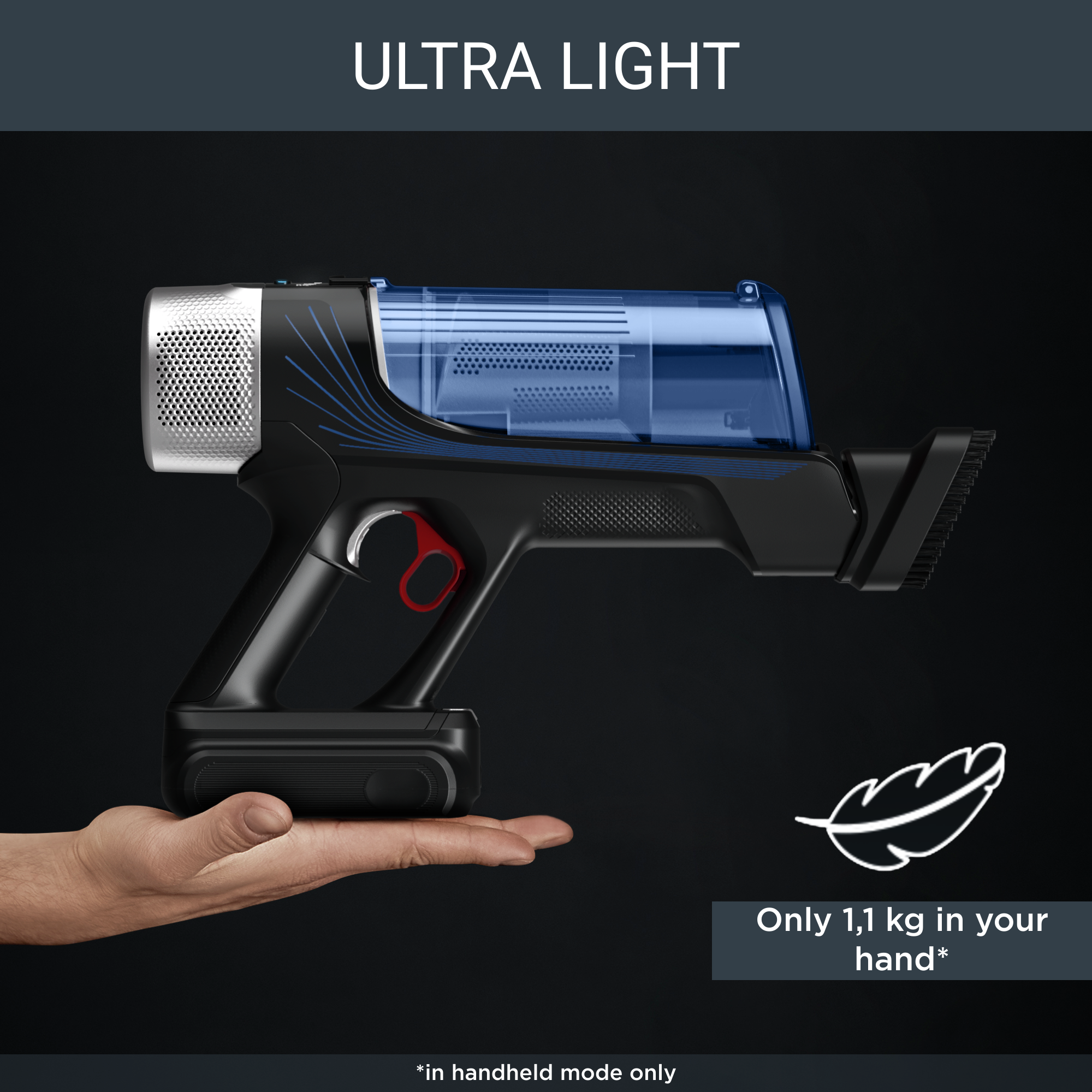 Многофункционална прахосмукачка Rowenta X-FORCE FLEX 9.60 AQUA RH20C7WO