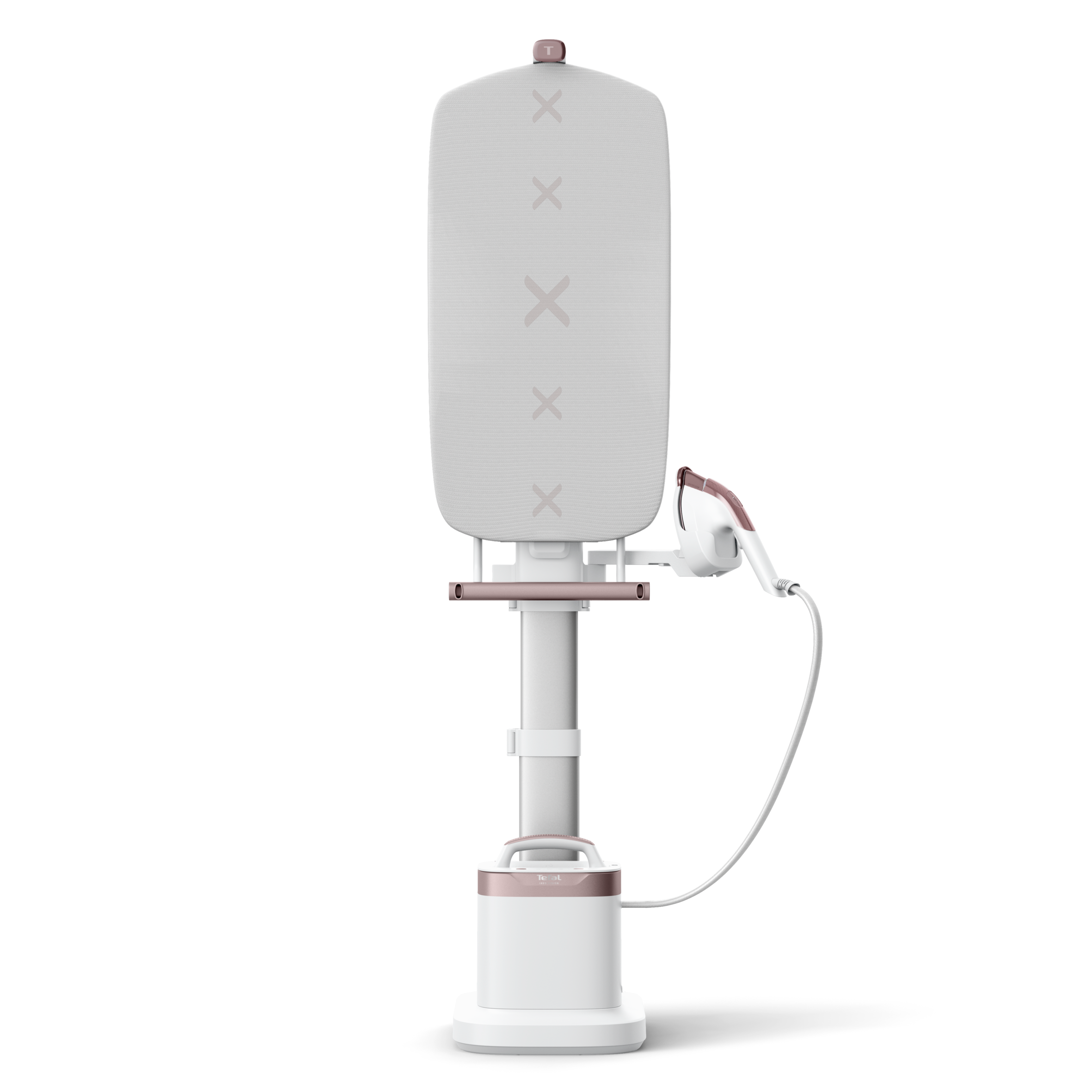 Многофункционален уред за гладене с пара IXEO Vision, решение "всичко в едно", няколко позиции на дъската