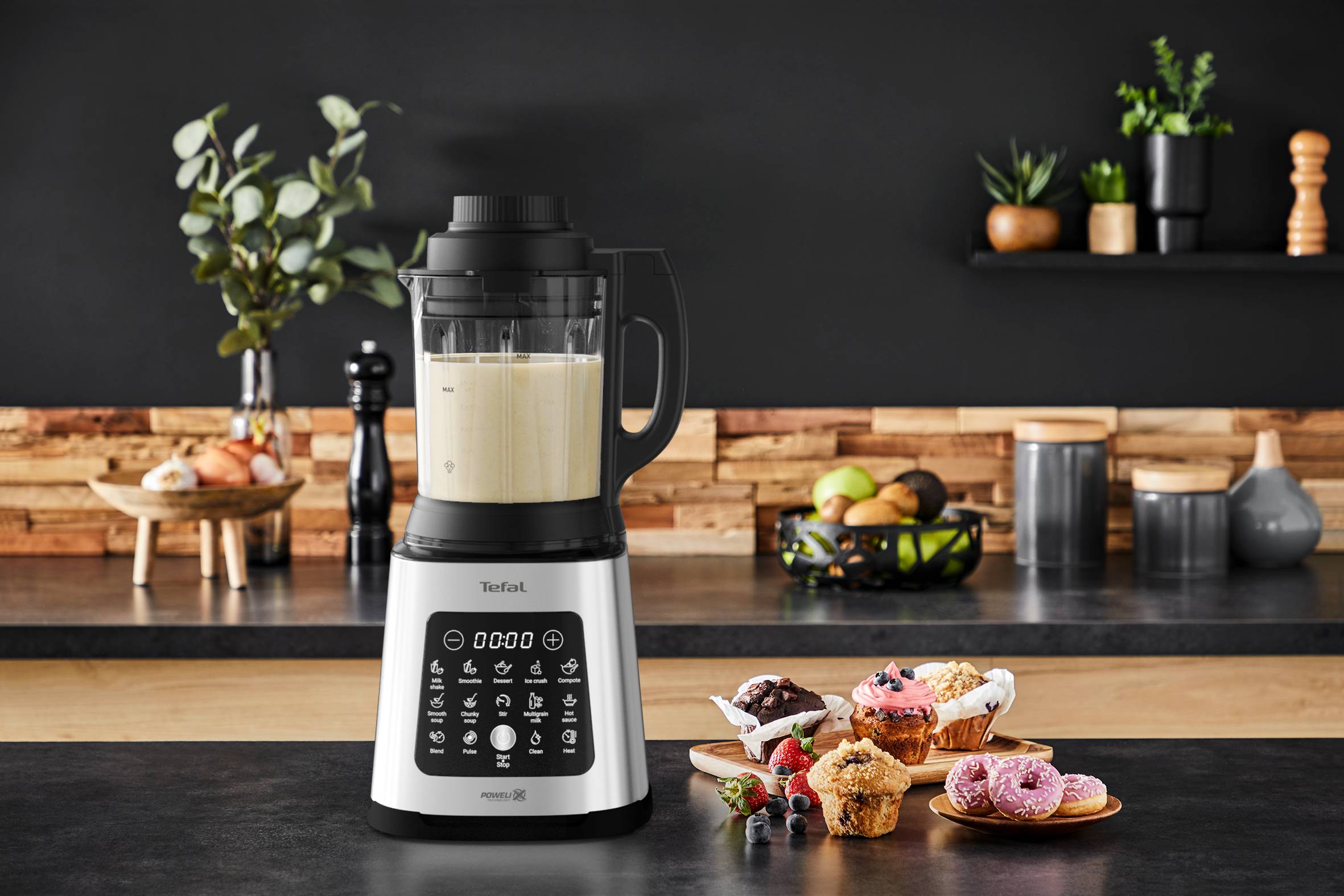 PerfectMix Cook, Високоскоростен Блендер с Функция за Готвене BL83SD30, 1400 W