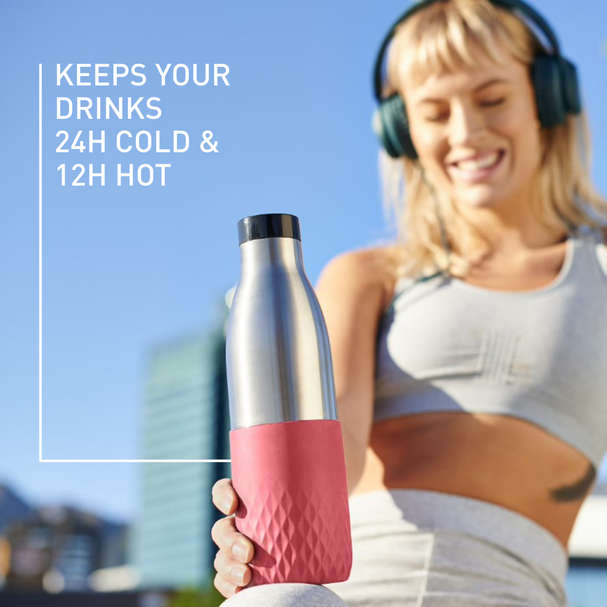 Бутилка за вода Tefal BLUDROP SLEEVE N3110810