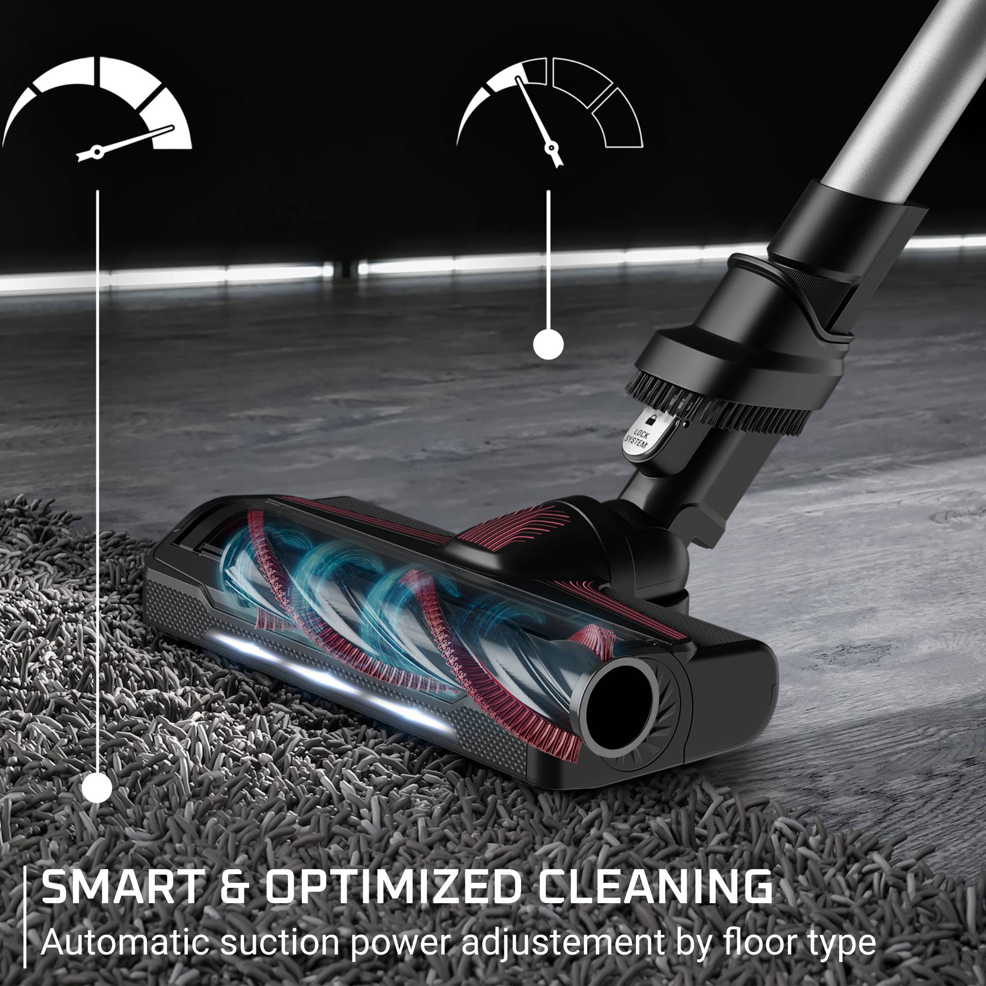 X-Force Flex 9.60, Cordless Stick Vacuum, Deep-Cleaning Suction, 100 Air Watts