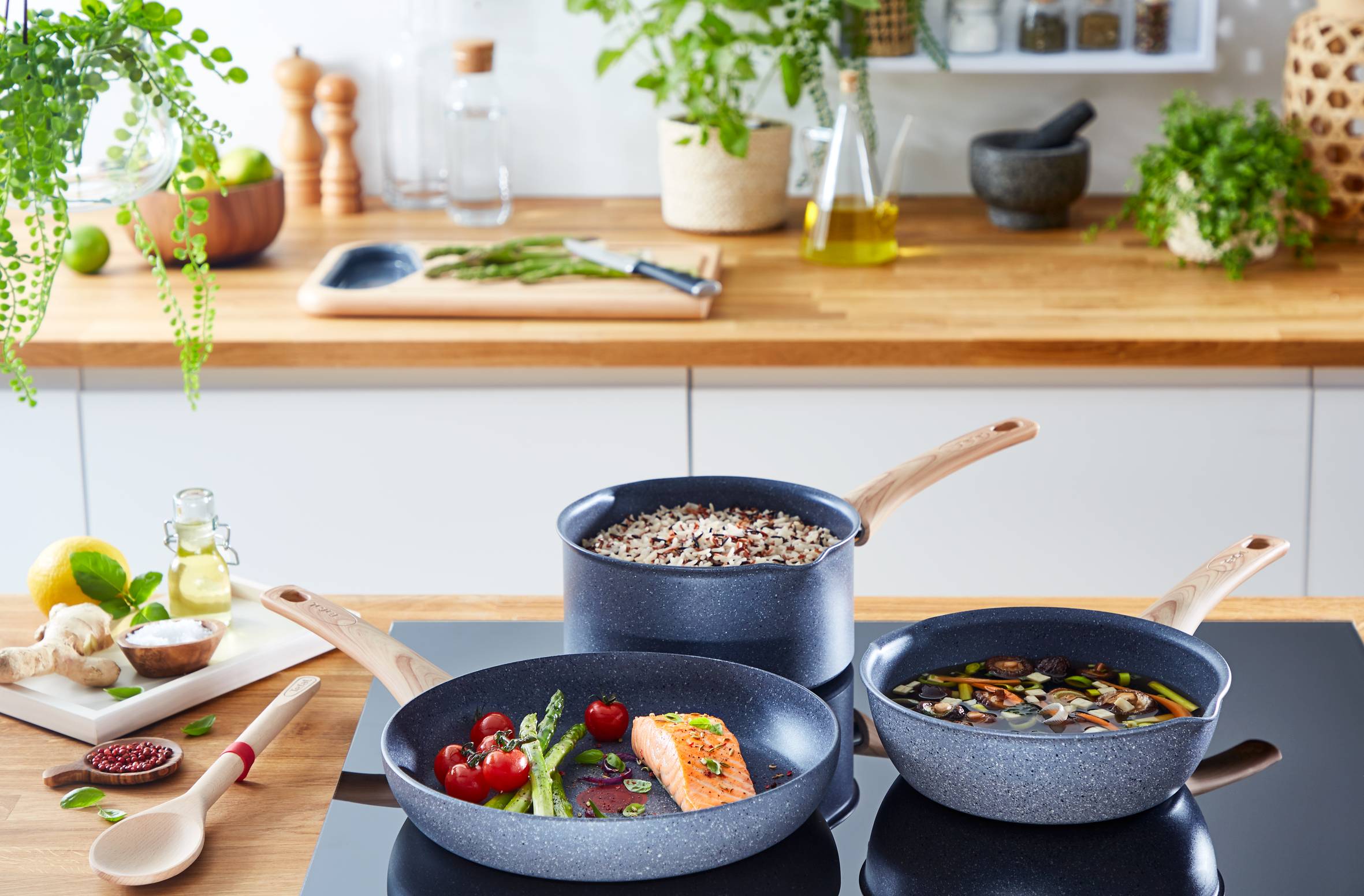 Natural Force, Тиган 28см G2660672, Индукция, Незалепващо покритие Mineralia+