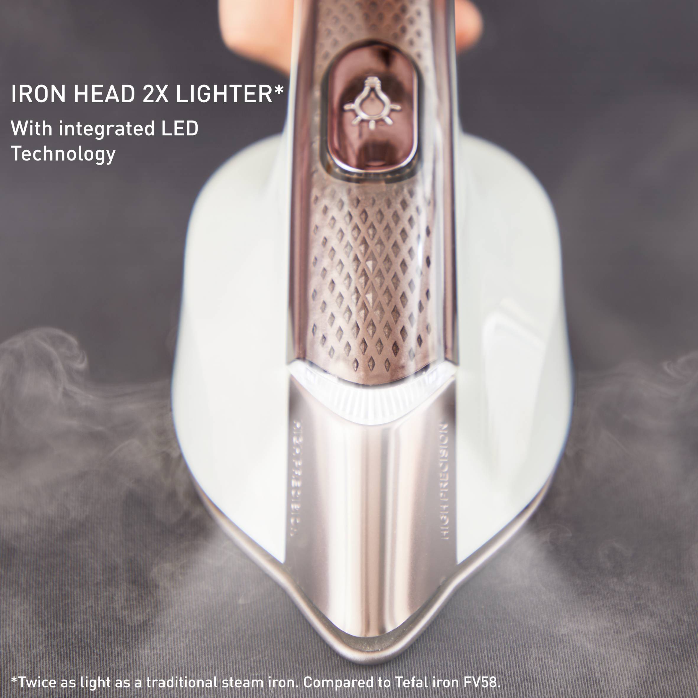 Многофункционален уред за гладене с пара IXEO Vision, решение "всичко в едно", няколко позиции на дъската