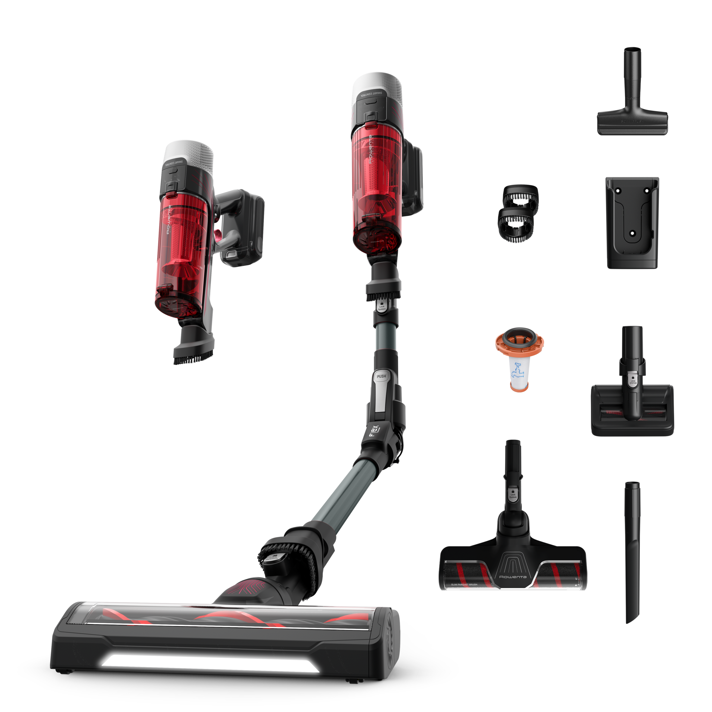 Безкабелна вертикална прахосмукачка X-Force Flex 9.60 Complete, Почистване в дълбочина