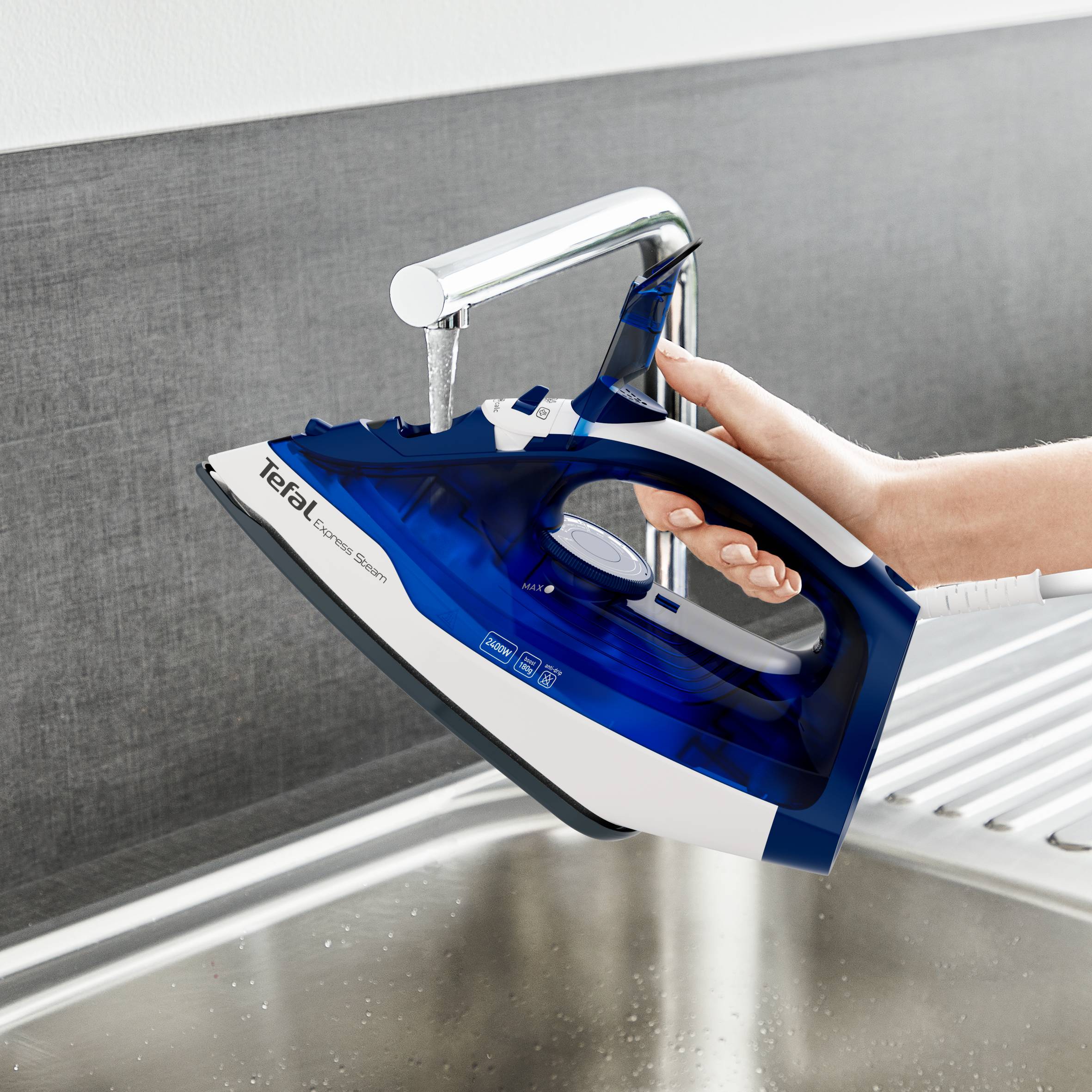 Express Steam, Ютия FV2838, 2400W, 180 г/мин