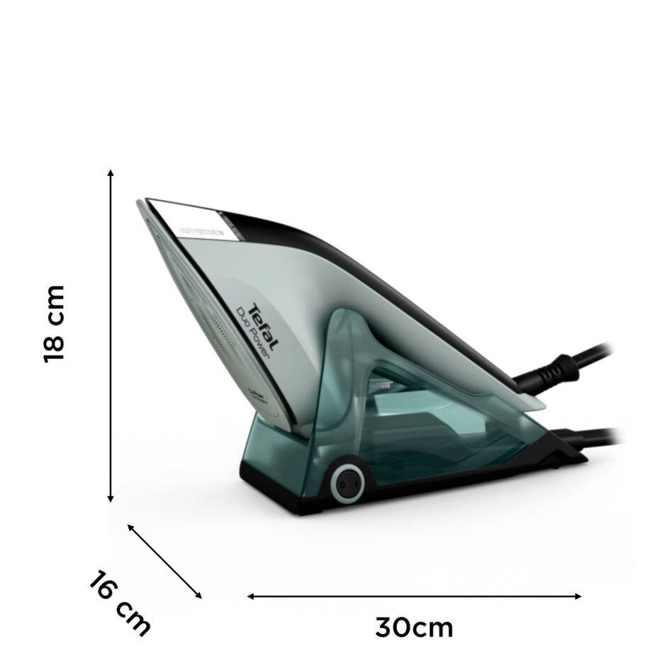 Duo Power, 2-in-1 Steam Iron and Clothes Steamer, Versatile and Efficient Garment Care