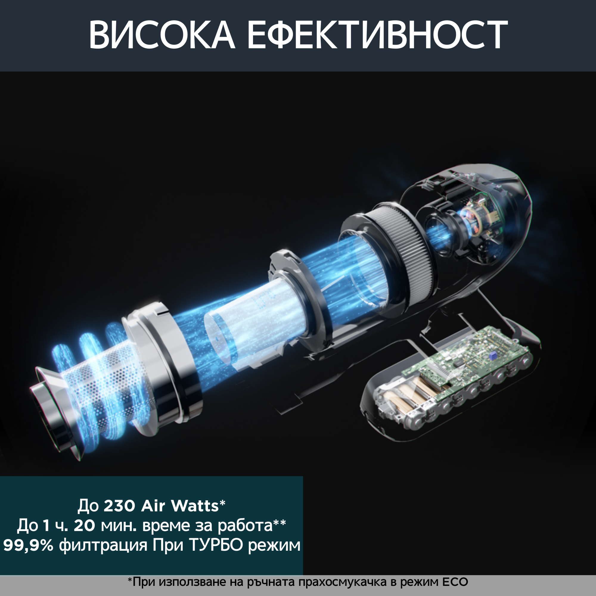 X-Force Flex 15.60 RH99F1, Многофункционална Вертикална Прахосмукачка, 230 AW, 1ч 20 мин, 32,4 V