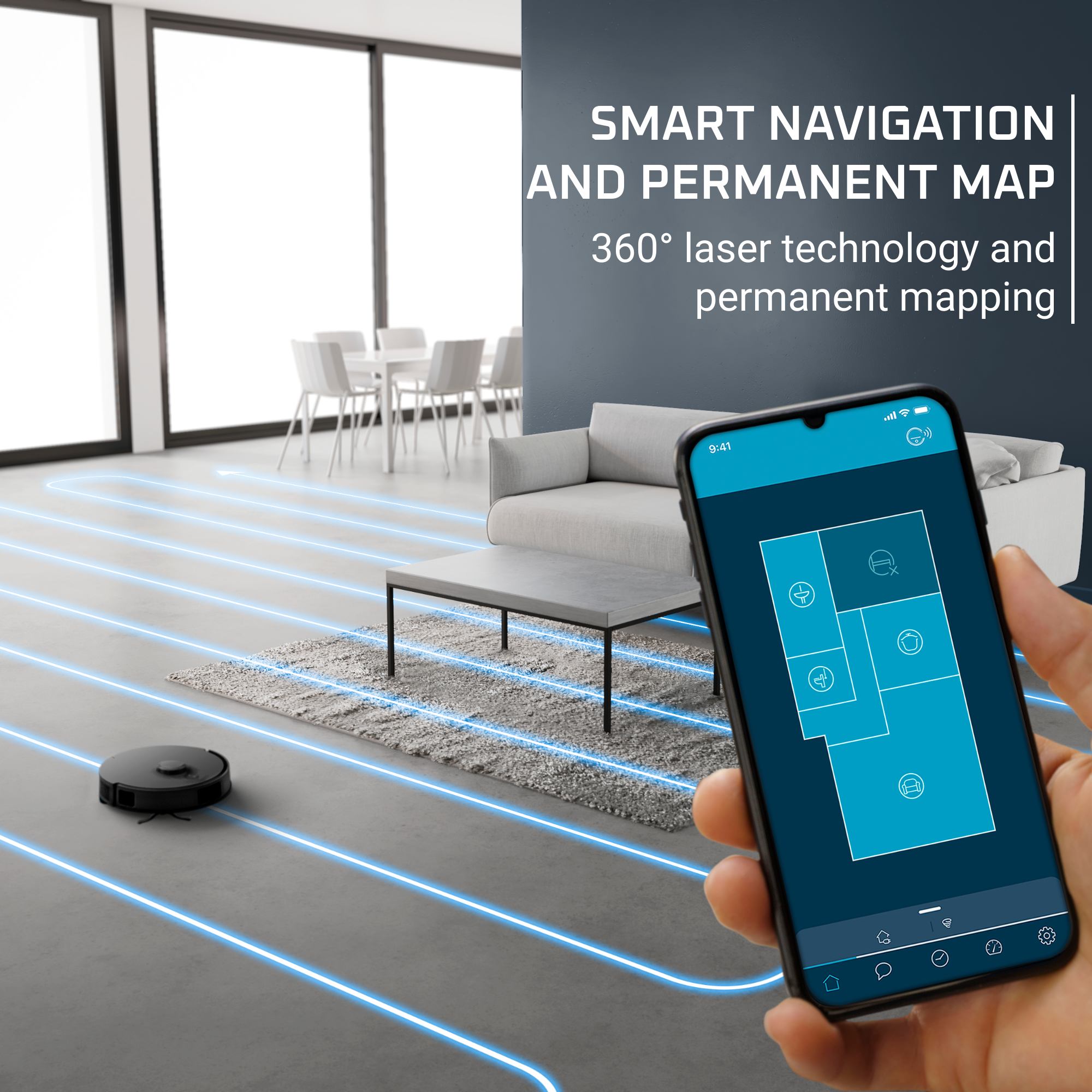 X-PLORER Serie 135, Robot Vacuum Cleaner