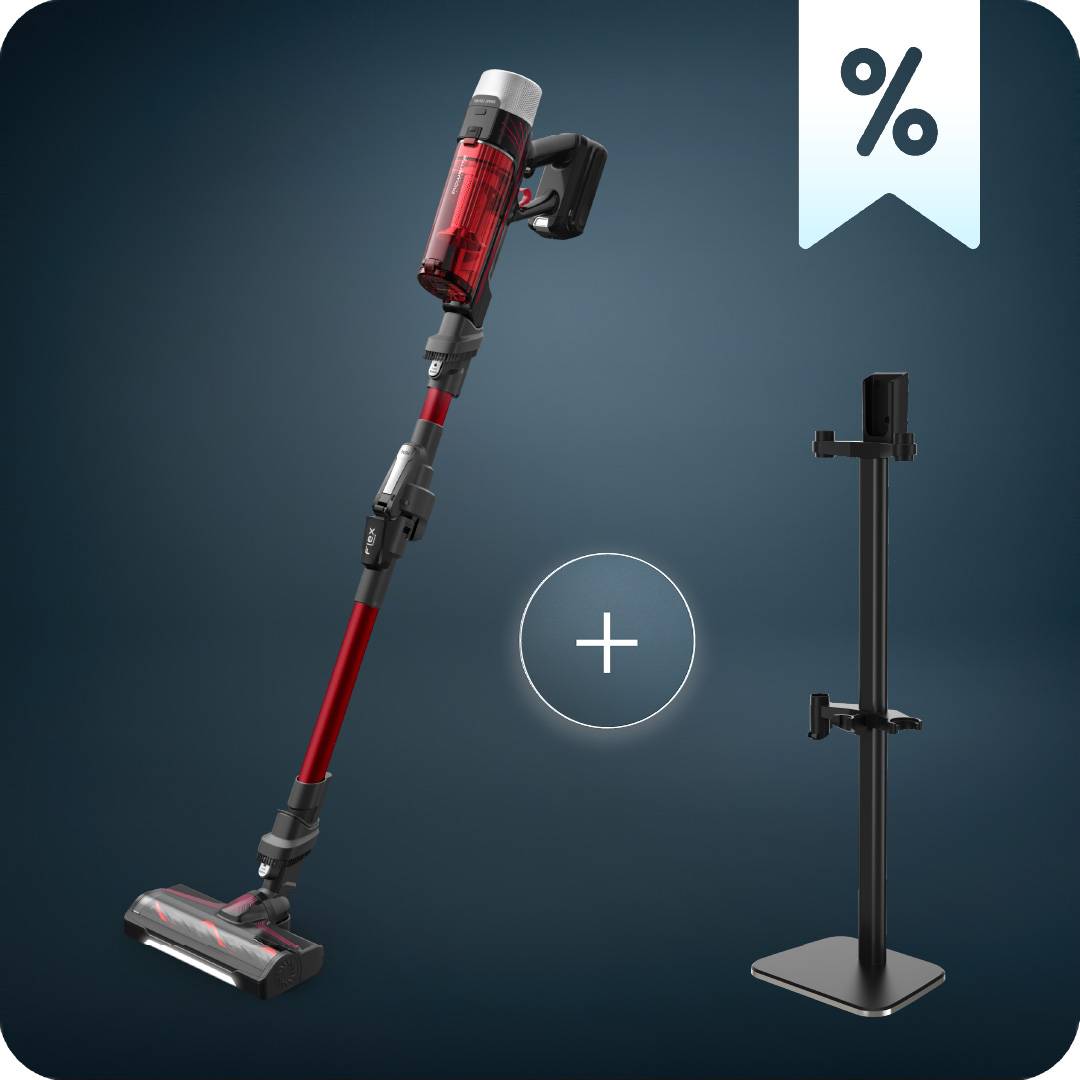 Пакет Безкабелната прахосмукачка X-Force Flex 9.60 Complete, Deep-Cleaning Power и Докинг станция ZR905004 X-FORCE FLEX 9.60 / 13.60 / 12.60 Neo X-PERT 7.72