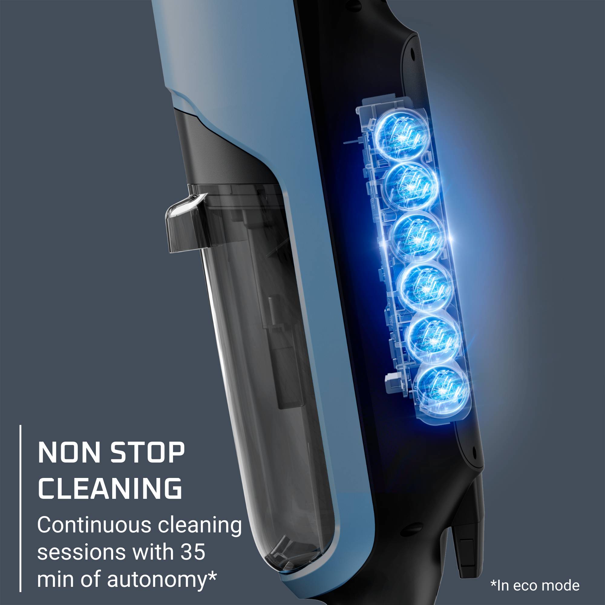 Rowenta X-Clean 2, Безкабелна прахосмукачка за сухо и активно мокро почистване 