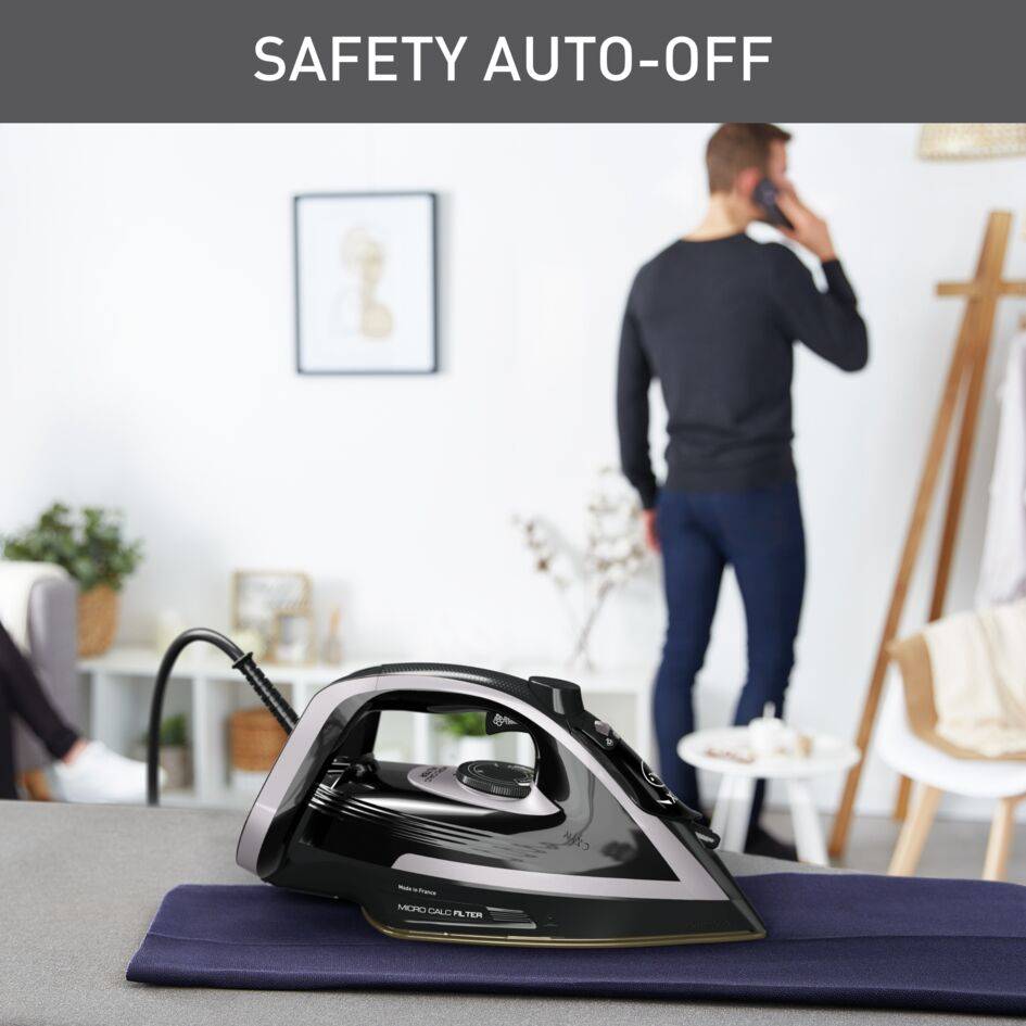 Puregliss, Ютия FV8062, 3000 W, 280 г/мин, Durilium Airglide AutoClean, Черно/Сиво