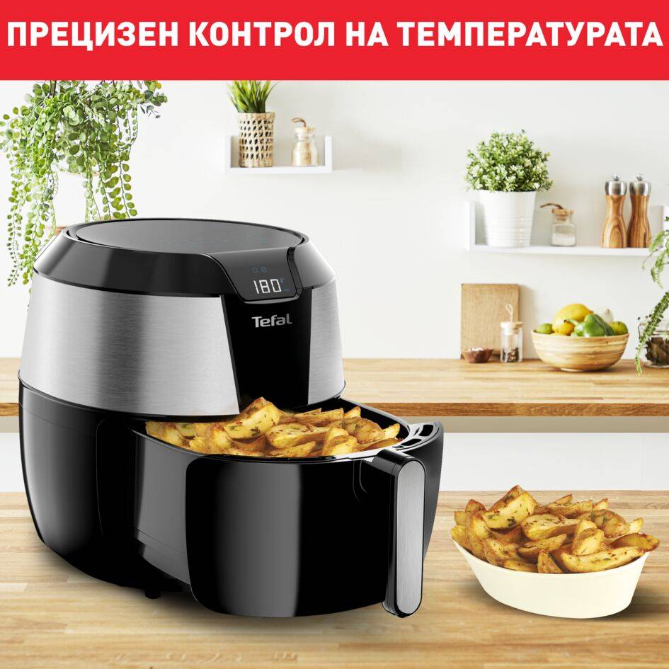 Easy Fry XXL, Уред за готвене с горещ въздух EY701D15, 5.6л