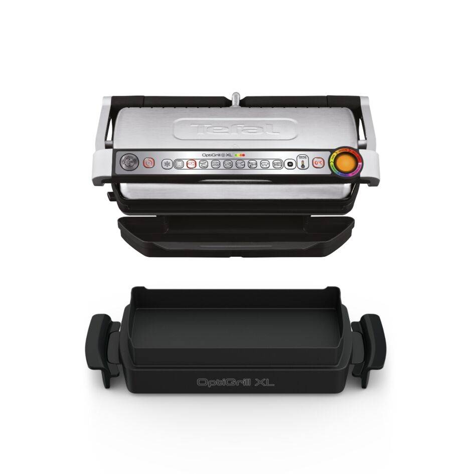 OptiGrill+ XL Snacking&Baking, Мултифункционален Грил GC724D12, Аксесоар за закуски и печене, 9 Програми