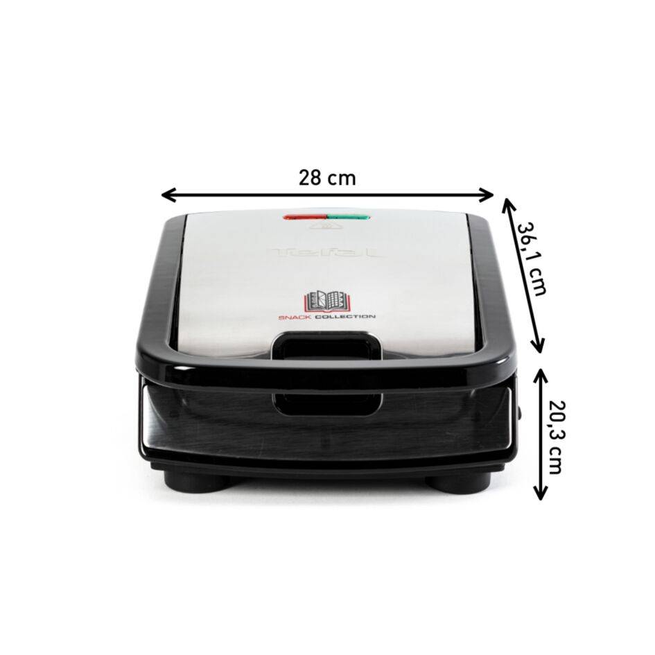 Snack Collection SW852, Уред за Сандвичи и Гофрети, 2 Комплекта Плочи, 700 W