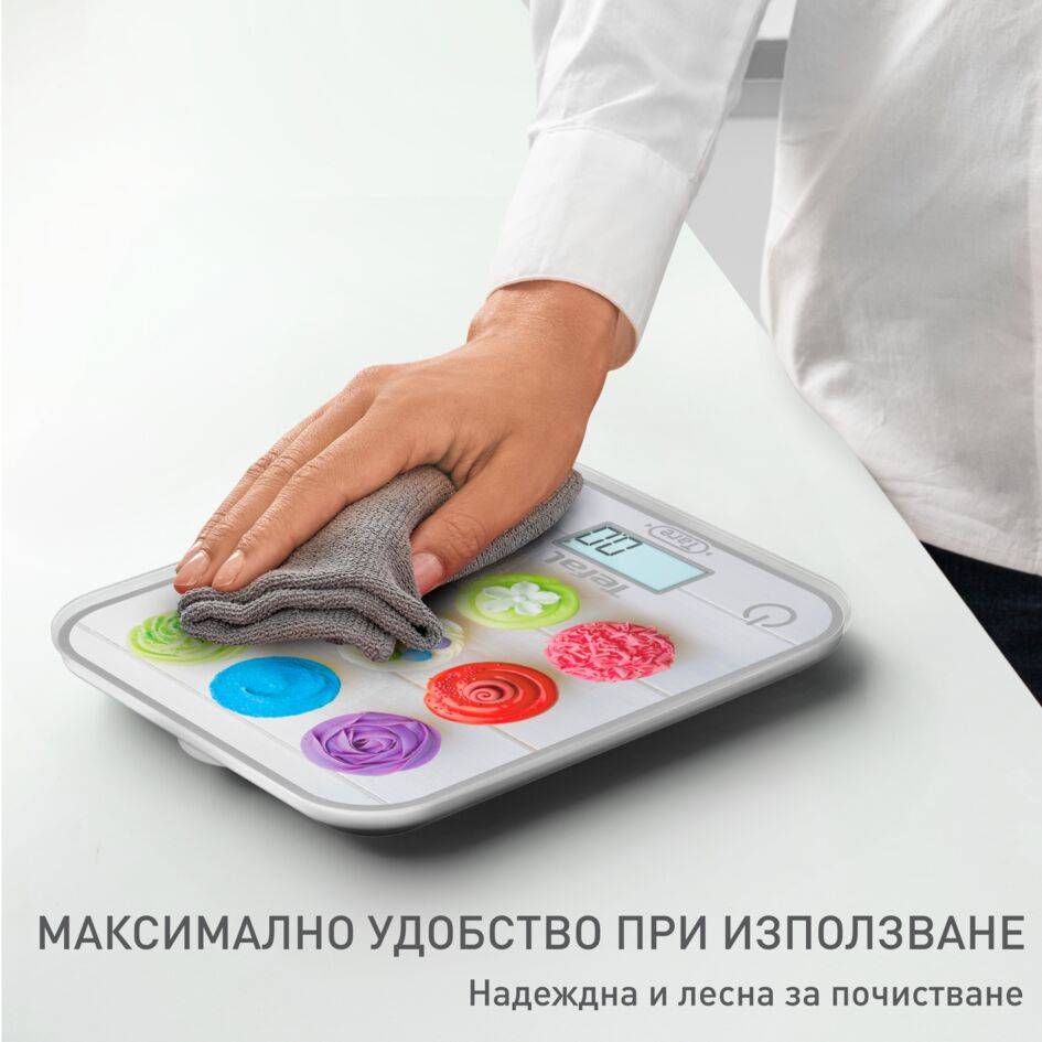 Optiss, електронна кухненска везна, лесен за разчитане дисплей, устойчива на надраскване