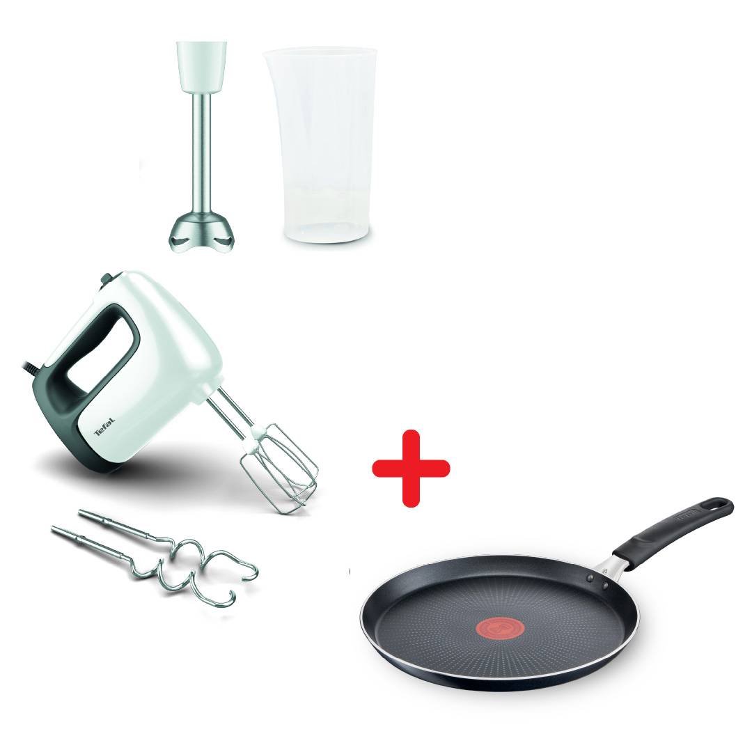 Пакет МИКСЕР PREP'MIX + HT462 и Тиган за палачинки XL Intense C3841053, 25 см