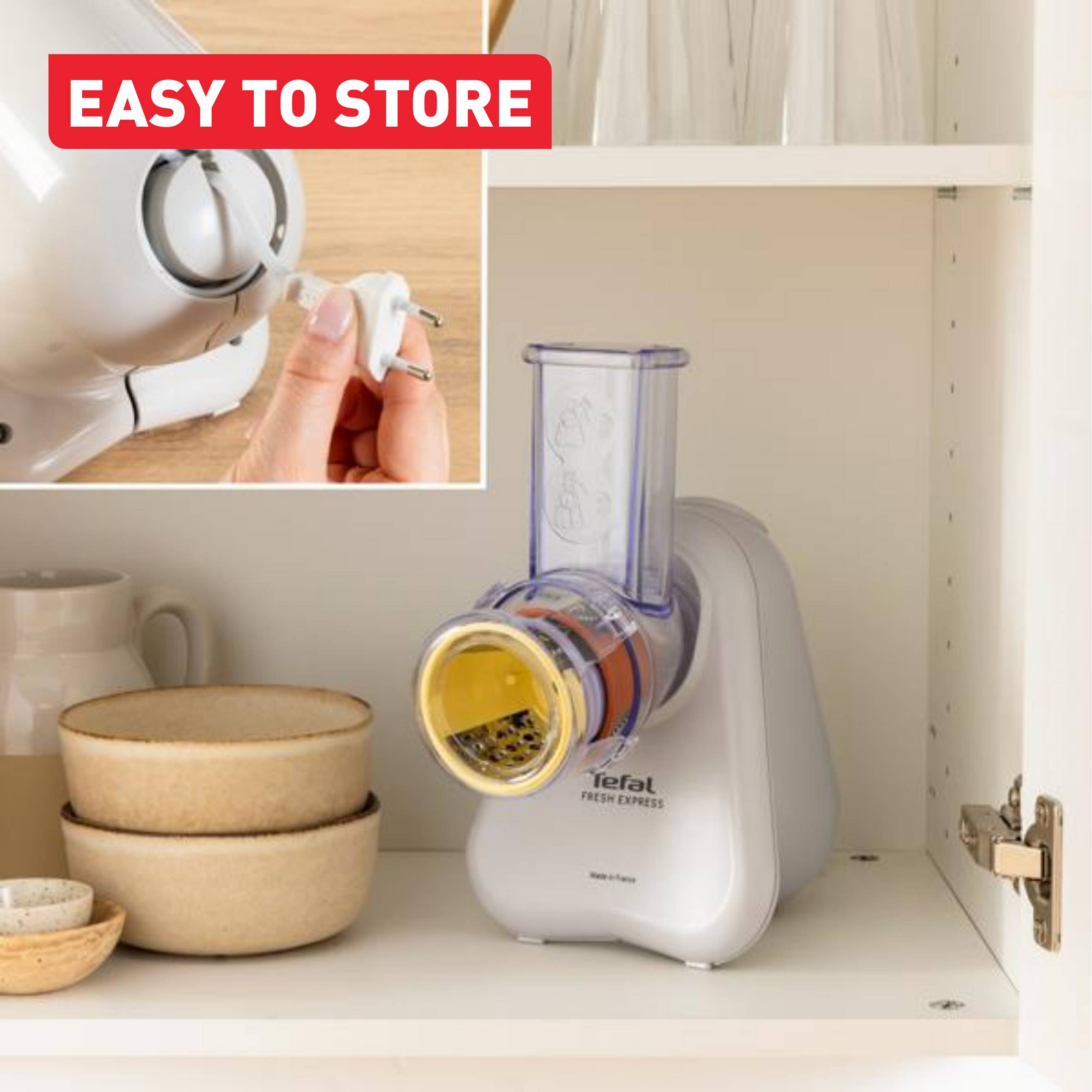 Eлектрическо ренде за зеленчуци Fresh Express, система за директно сервиране