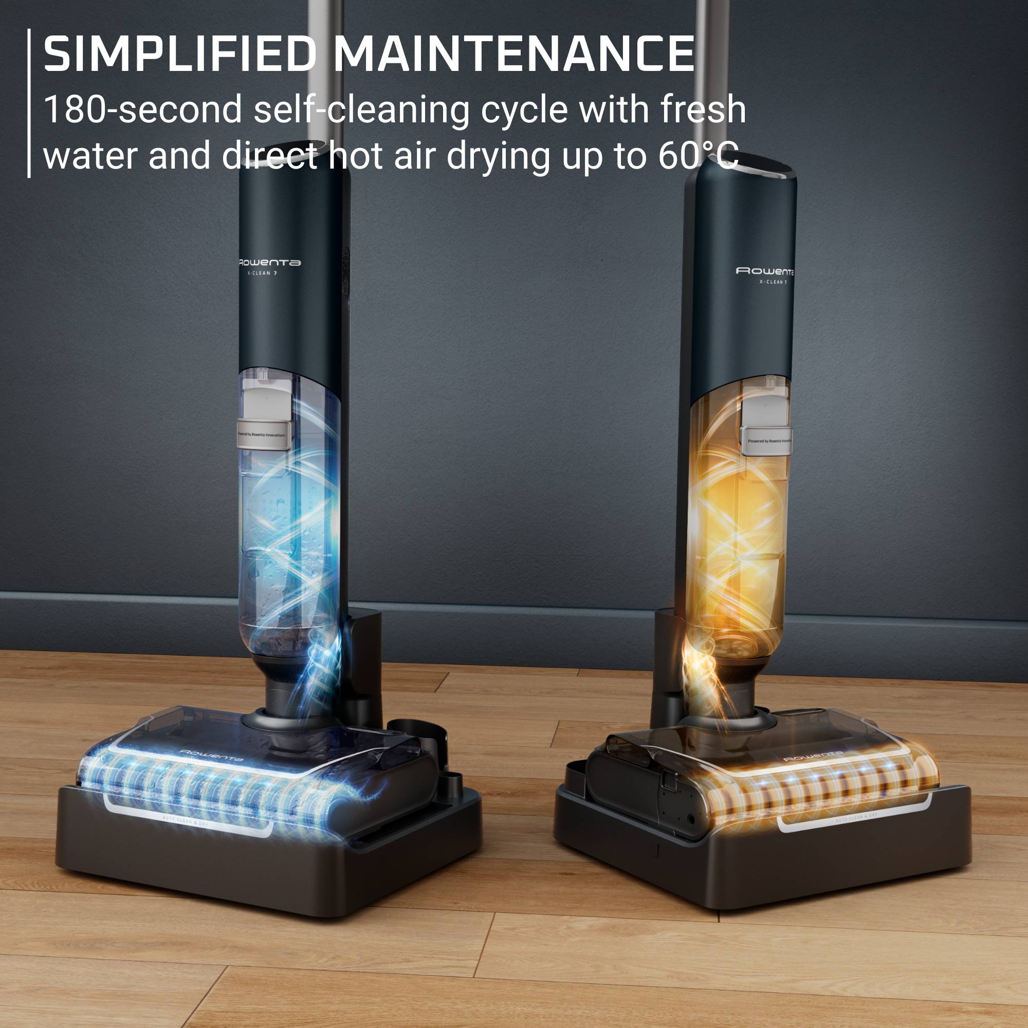 X-Clean 7, Безкабелна прахосмукачка за мокро и сухо почистване