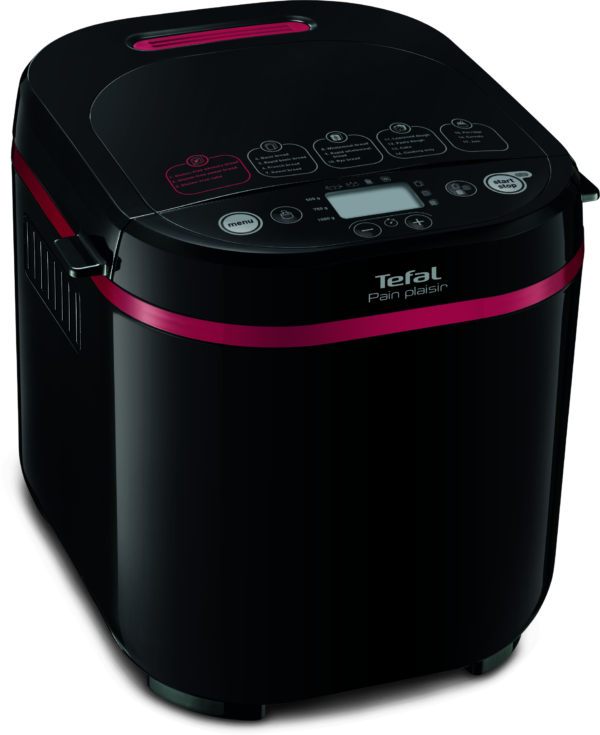 Пакет Хлебопекарна Pain Plaisir PF220838 с 17 програми и Електронна кухненска везна Optiss