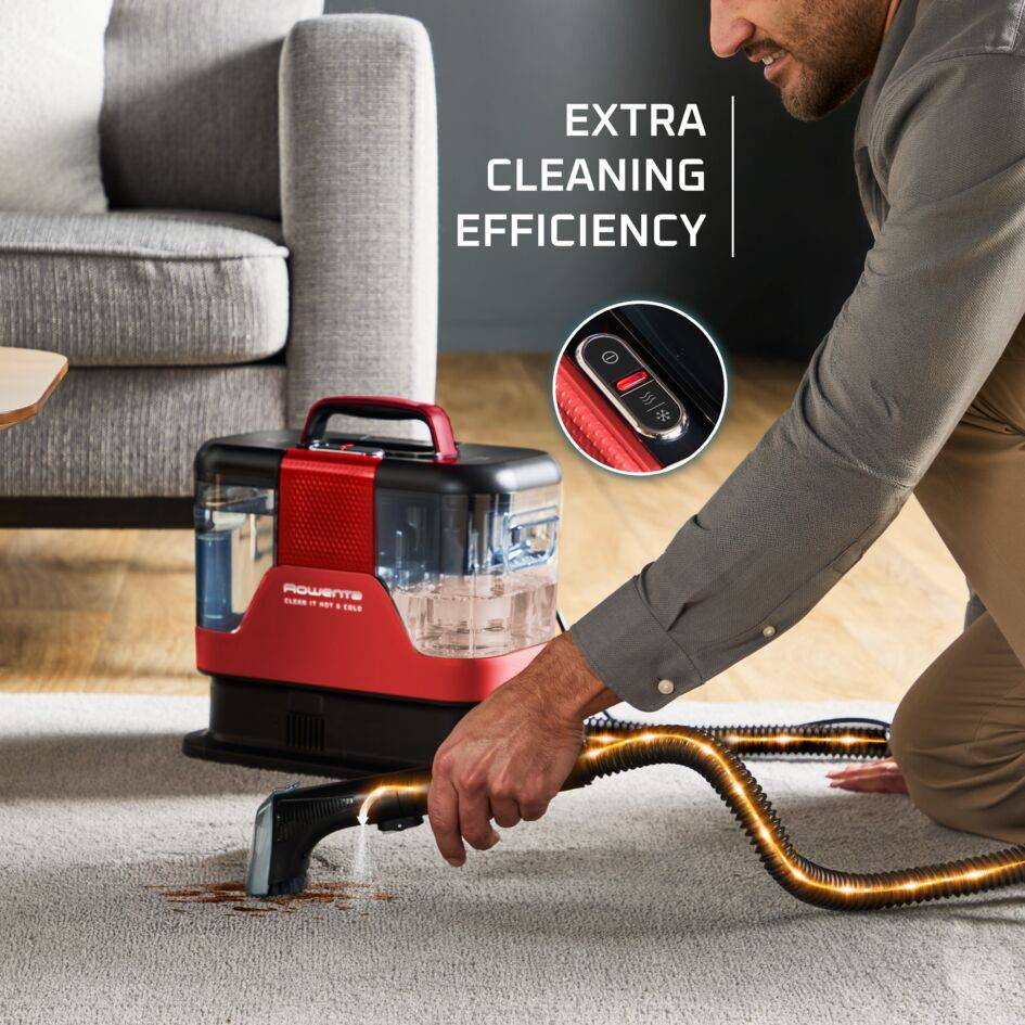 Clean It Hot & Cold, Уред за почистване на петна, 2 температурни режима на почистванеModes