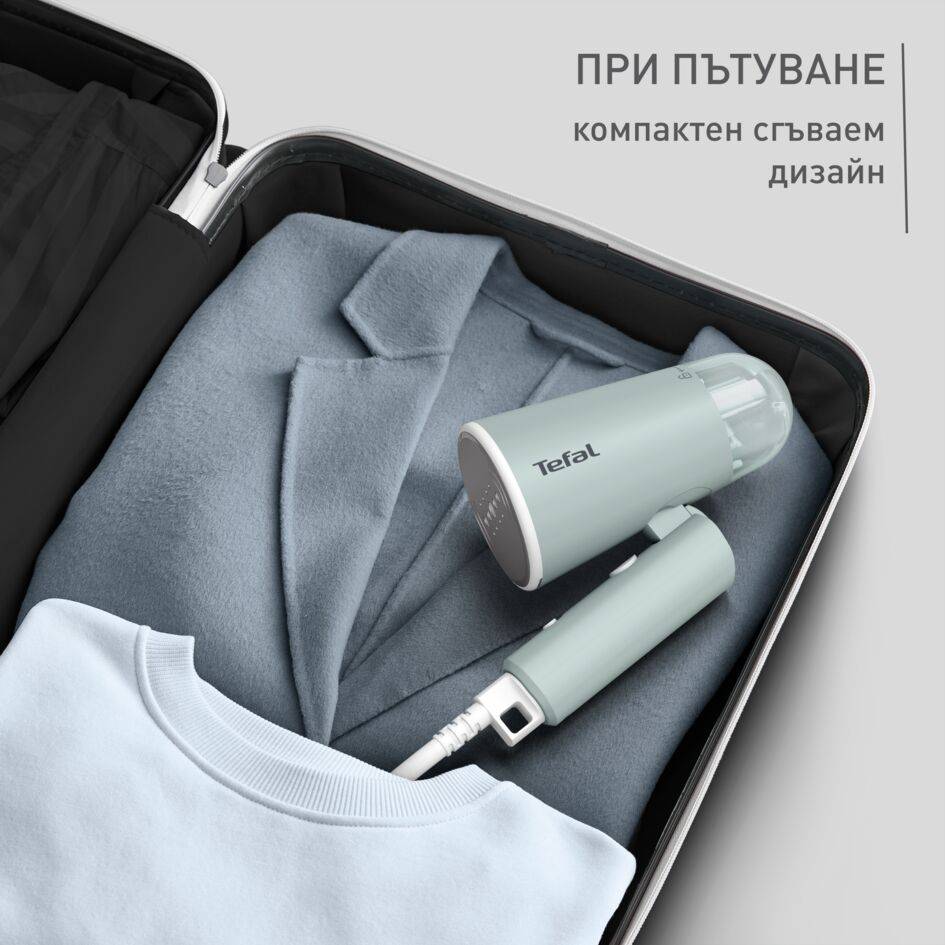 Origin Travel, Уред за Гладене с Пара DT1034E1,1200 W, Бял/Евкалипт