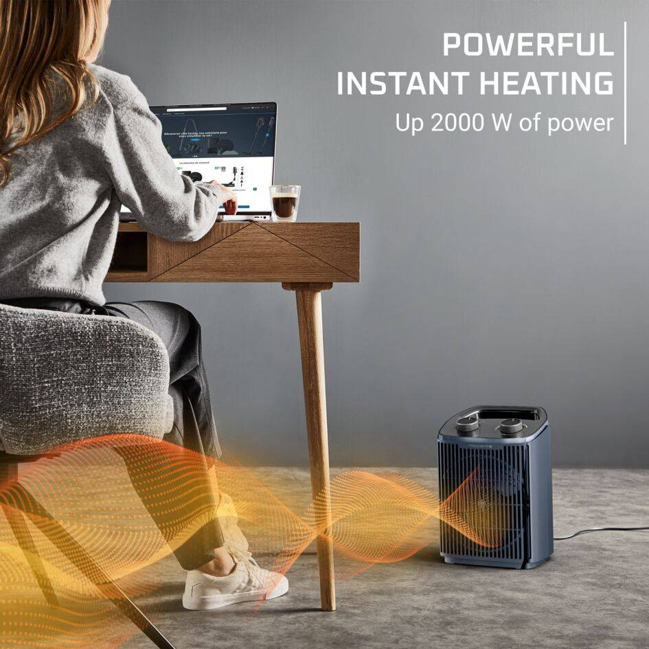Intense Comfort, Space Heater, Silent, 2000 W Power