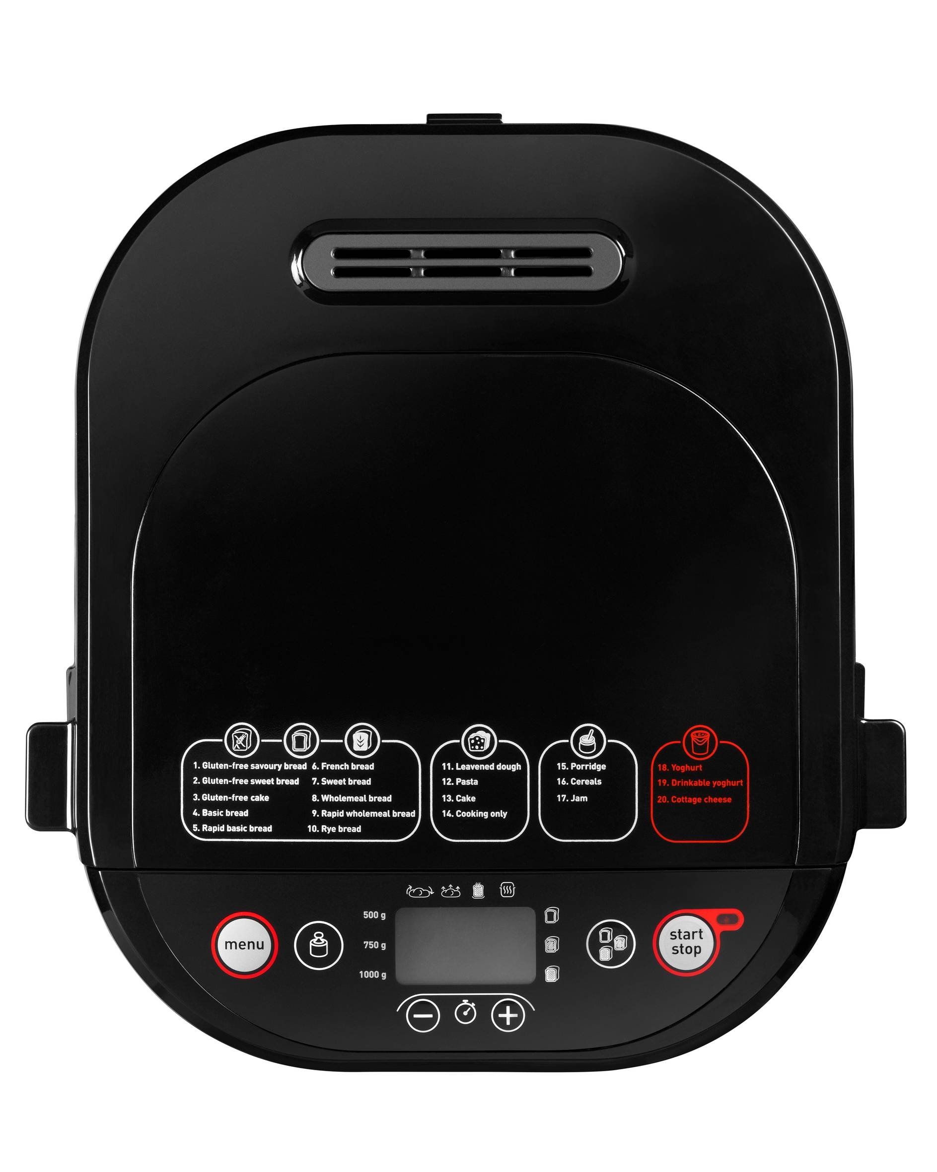 Pain Et Delice, Хлебопекарна PF240E38, 20 програми, 1кг, Инокс