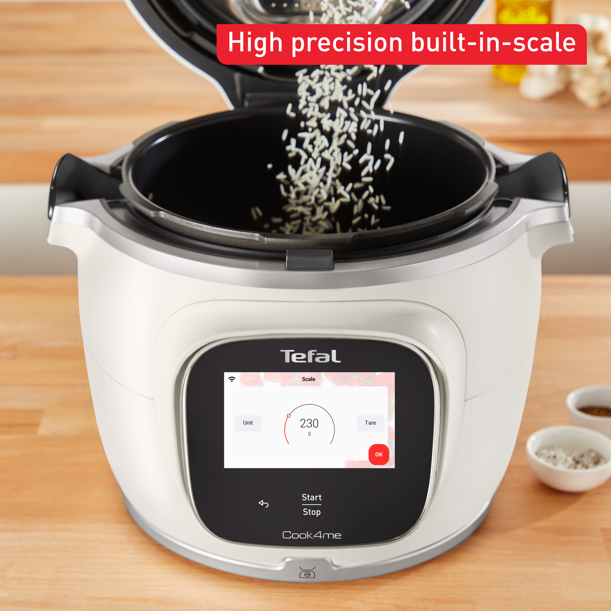 Мултикукър с вградена везна Tefal Cook4me Touch Pro