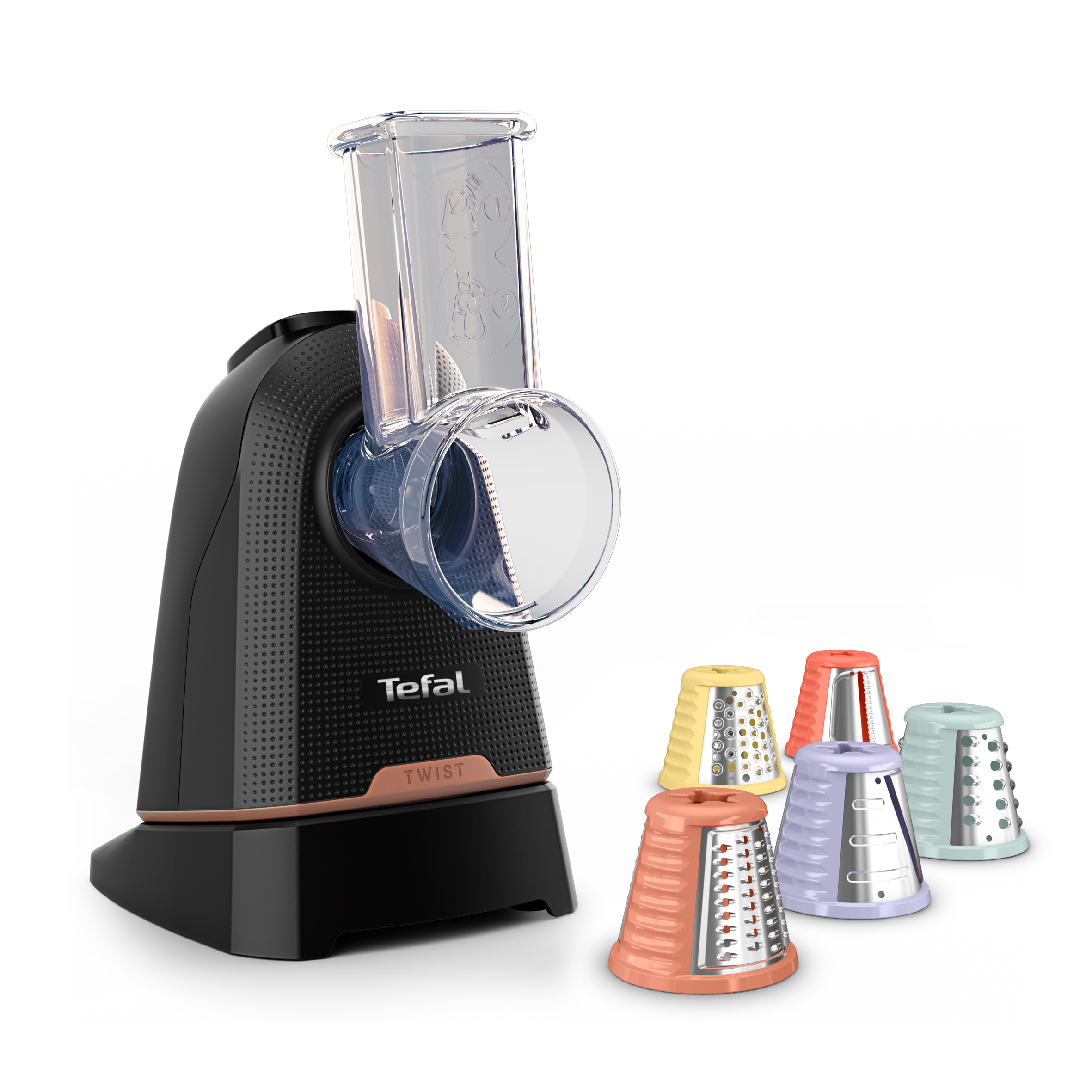 Fresh Express Twist, Shredder, Direct-Serve, 5 Functions