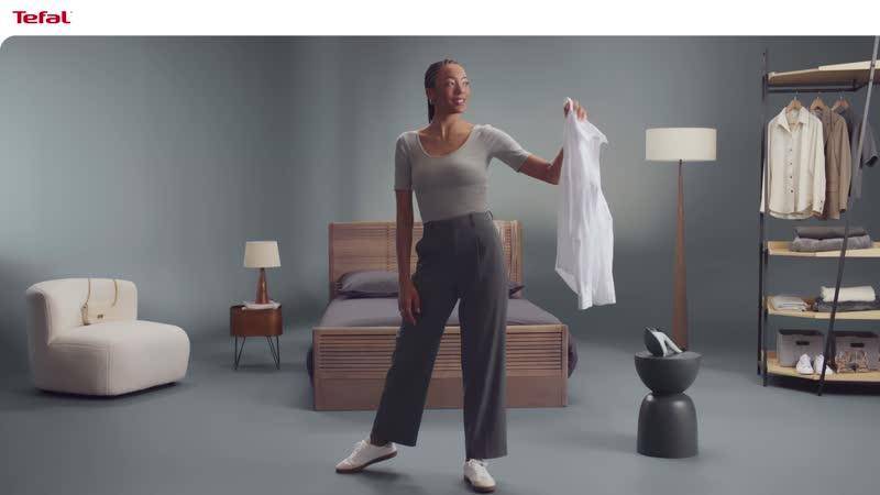 Duo Power, 2-in-1 Steam Iron and Clothes Steamer, Versatile and Efficient Garment Care
