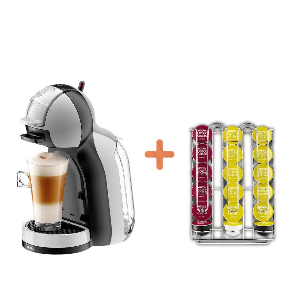 Пакет MINI ME Arctic grey & Black и Стойка за капсули Dolce Gusto