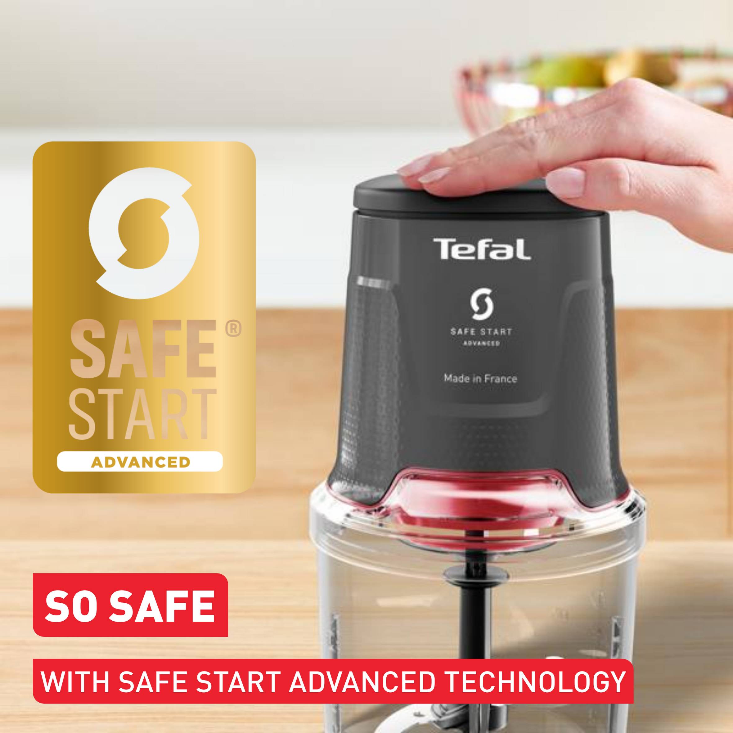 Чопър Easy Press, Electric чопър за храна, 600 W, 4 остри ножа, сив